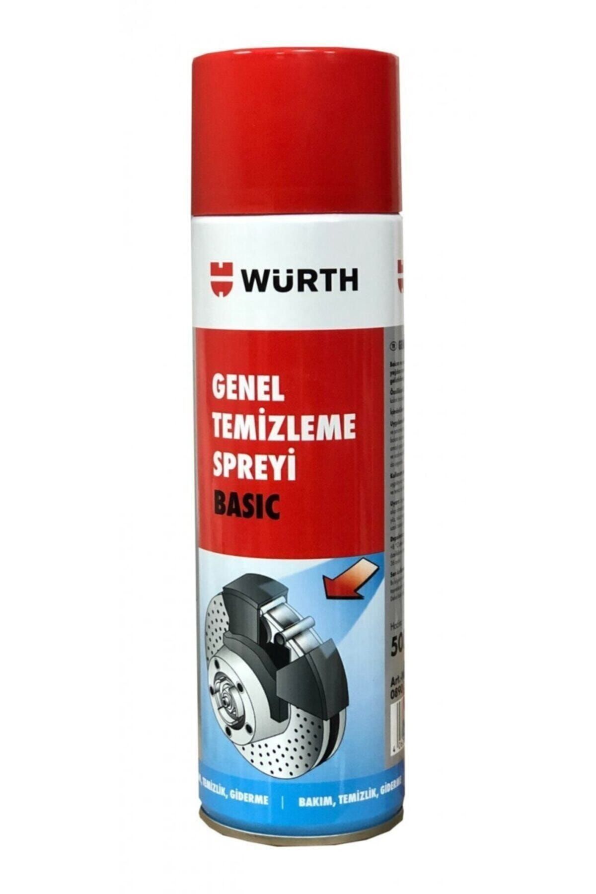 wurth genel temizleme spreyi balata spreyi 500ml skt 12 2023 fiyati yorumlari trendyol
