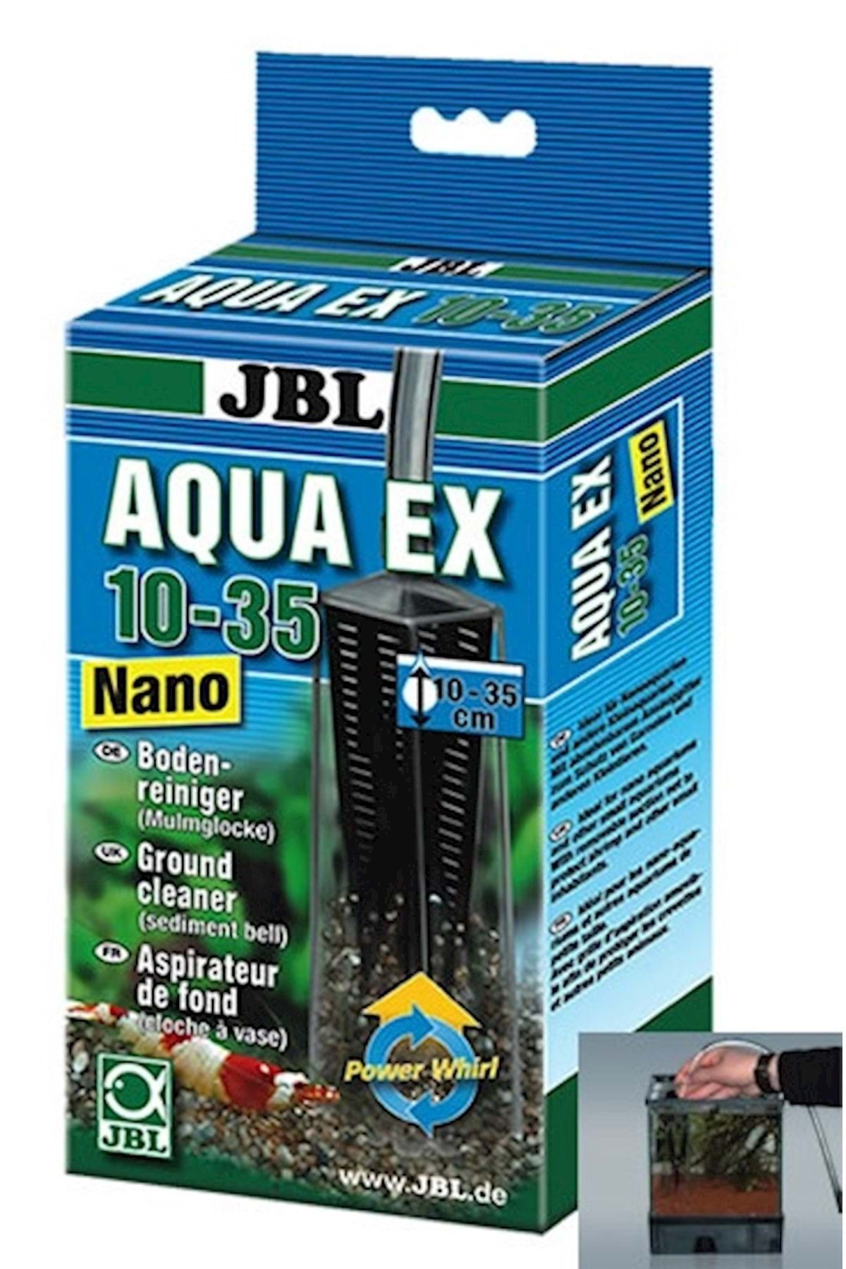 JBL Aqua Ex Nano Akvaryum Dip Süpürgesi 10-35cm