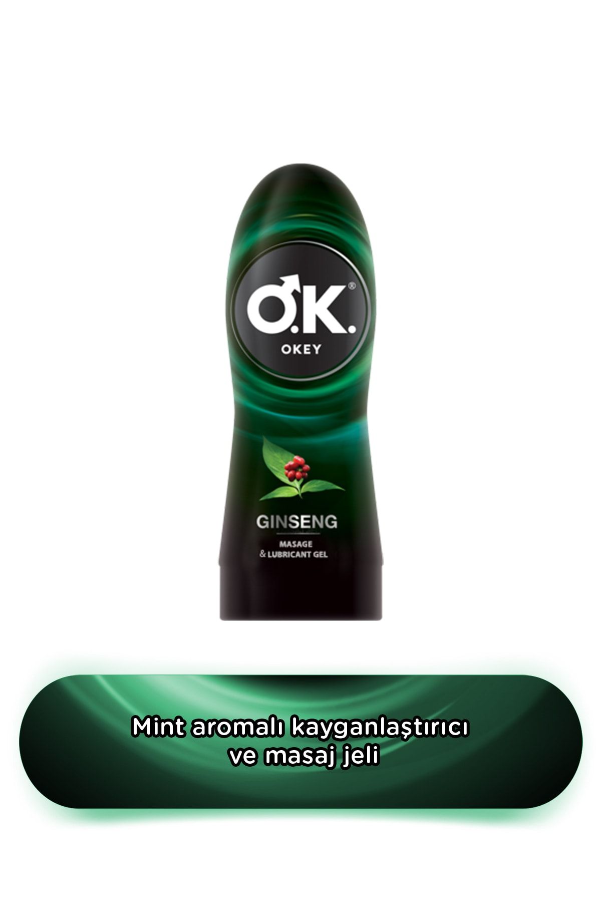 Okey Masaj Jeli & Kayganlaştırıcı Ginseng 200 ml