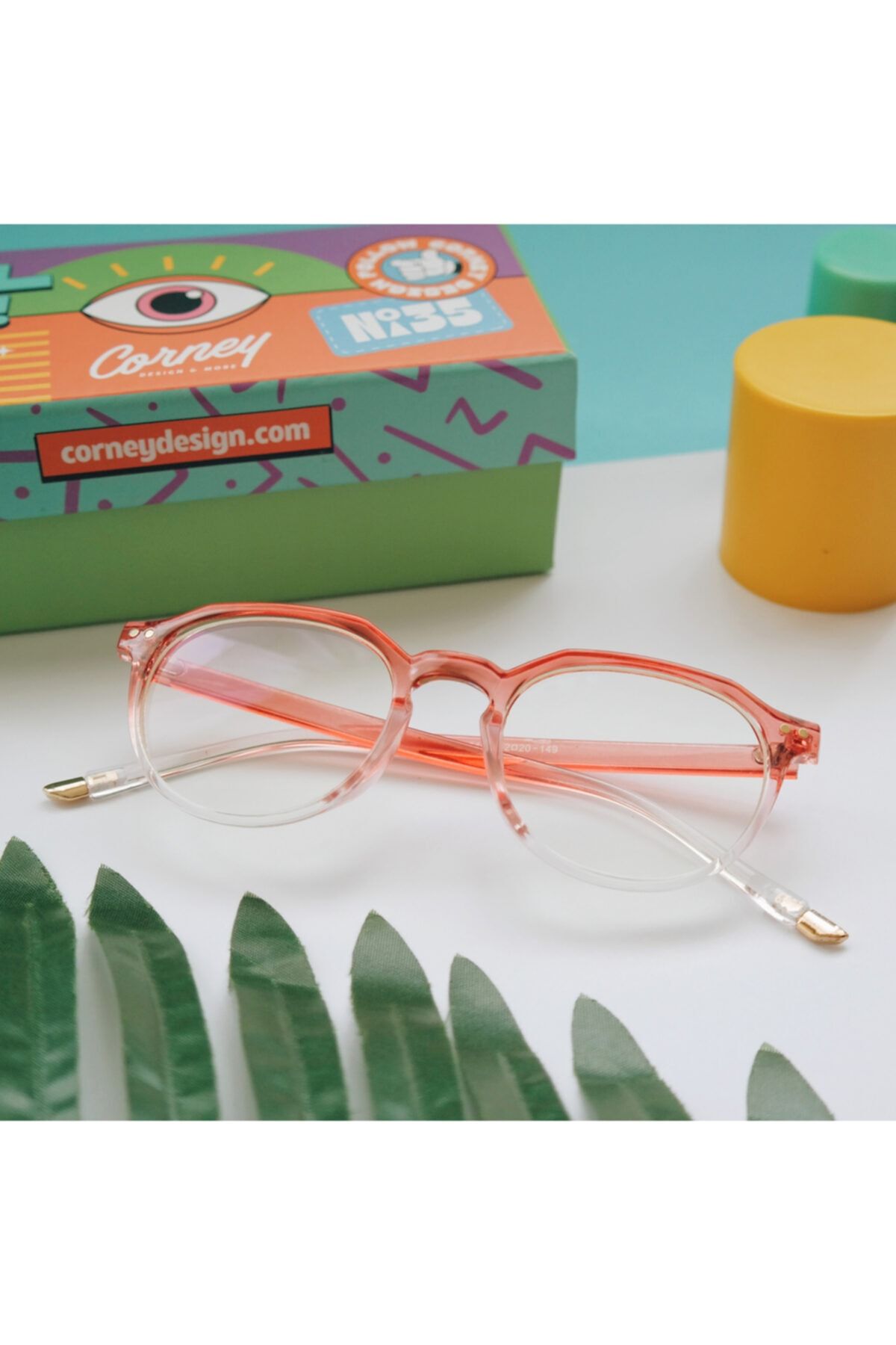 Corney Design Felicia  Mavi Işık Filtreli Gözlük