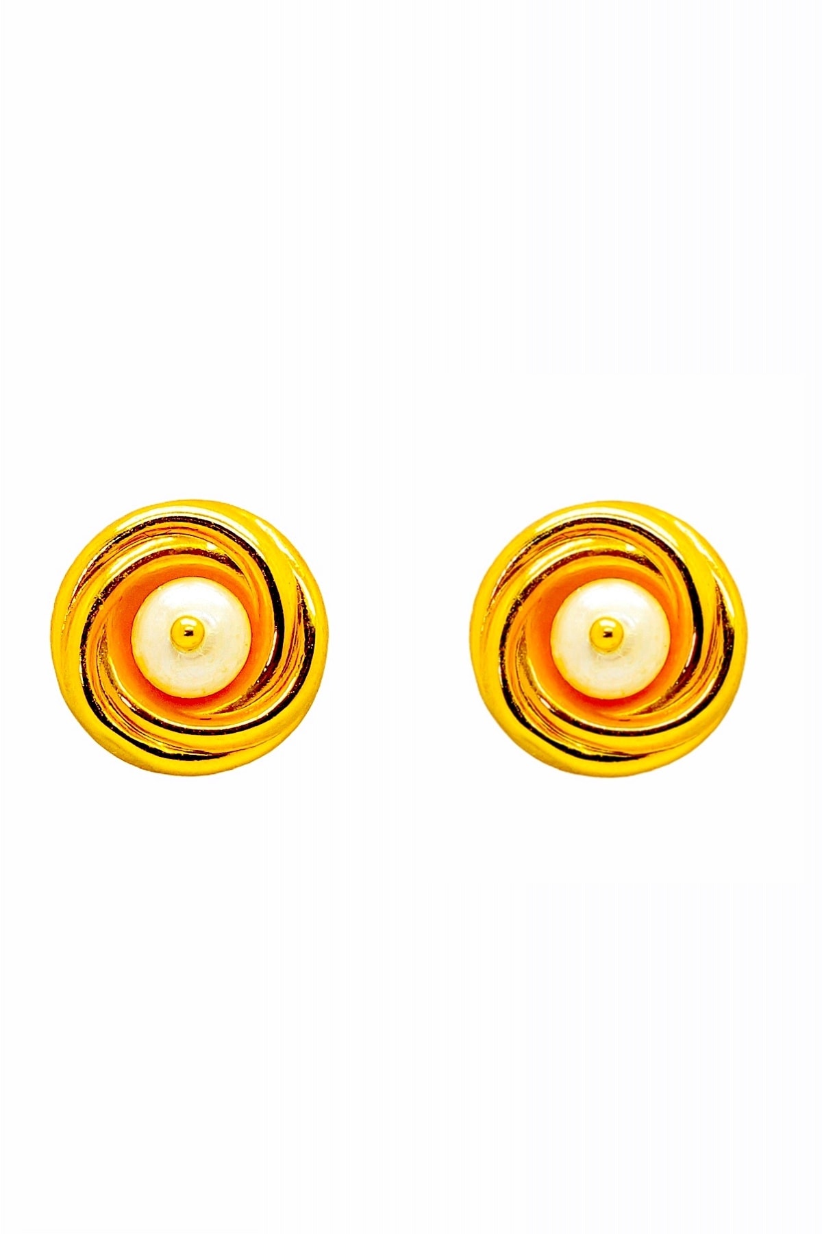 CiGOLD 22 Ayar Altın Taşlı Fantezi Küpe K2küp0153026002