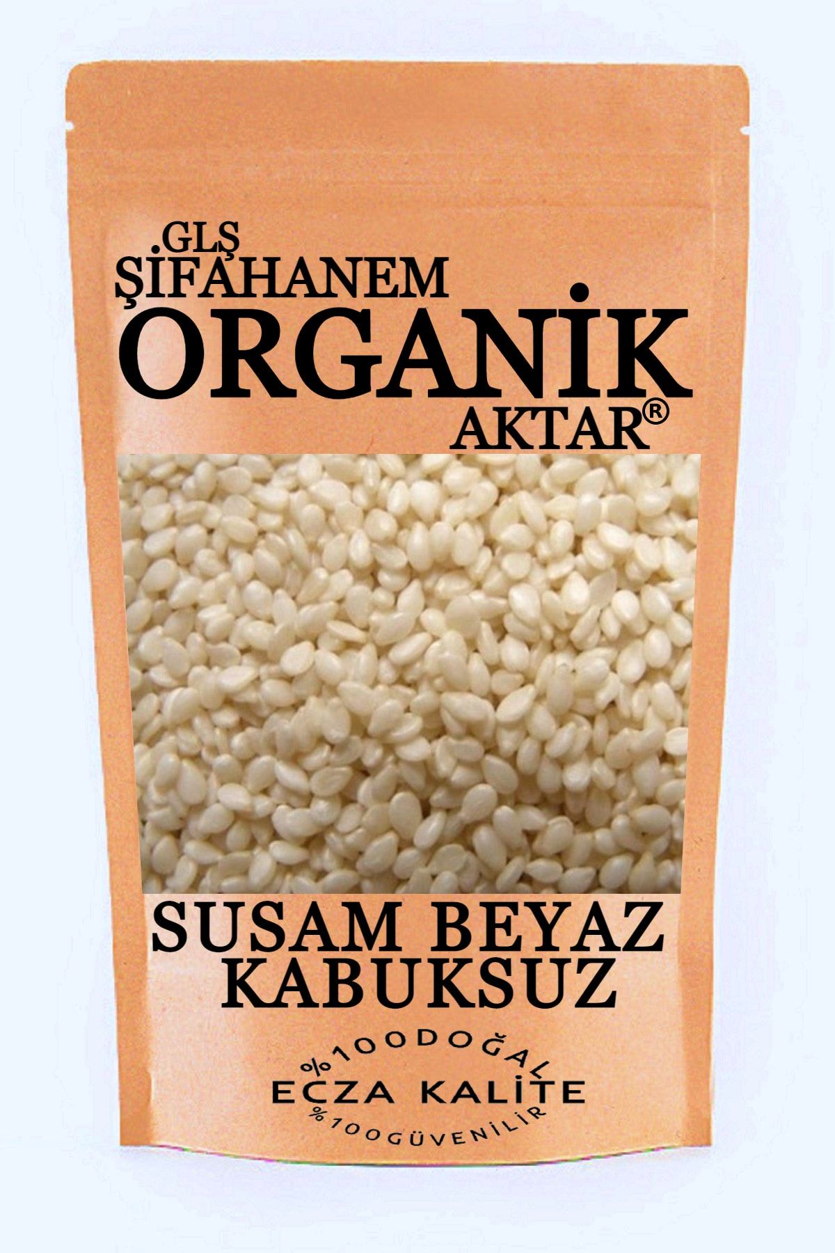 GLŞ ŞİFAHANEM ORGANİK AKTAR Beyaz Susam Yerli 1kg