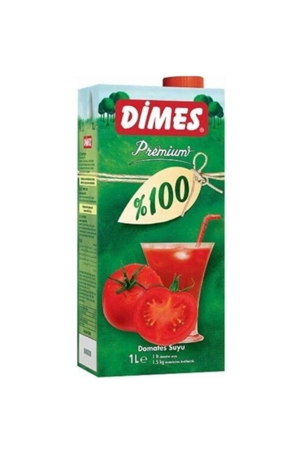 Dimes 100% Domates Suyu 1 l X 5 Adet