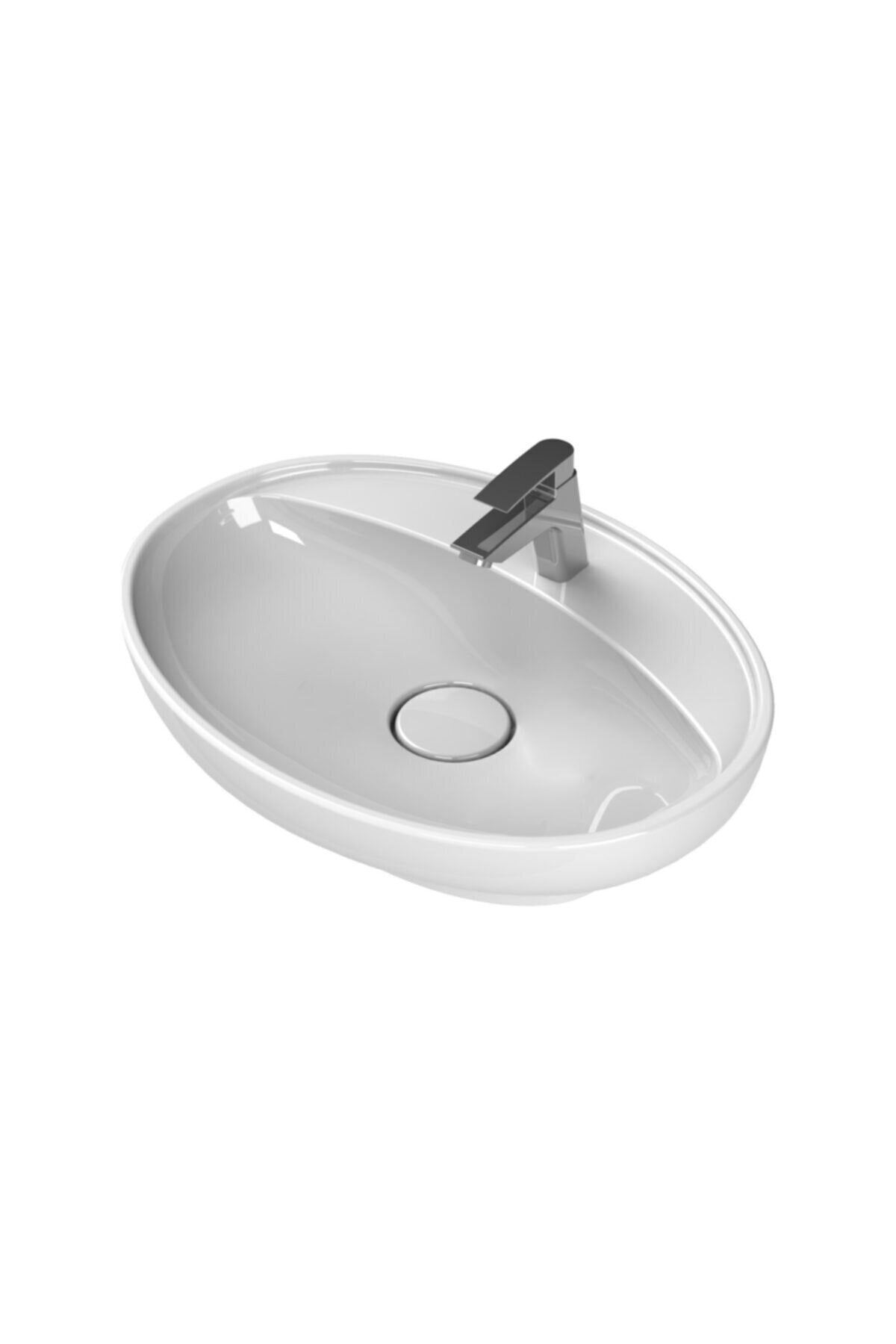 TURKUAZ Seramik Lal C Lavabo 60 X 45,5 Cm