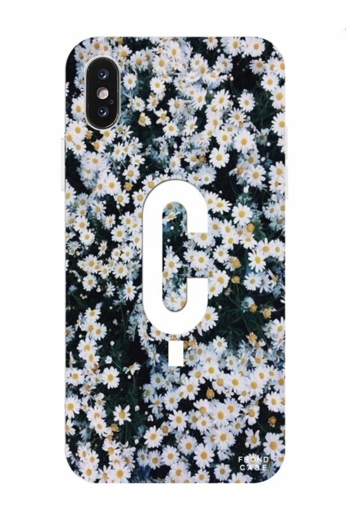 Frondcase Iphone Xs C Harfli Papatya Bahcesi Telefon Kilifi Fiyati Yorumlari Trendyol