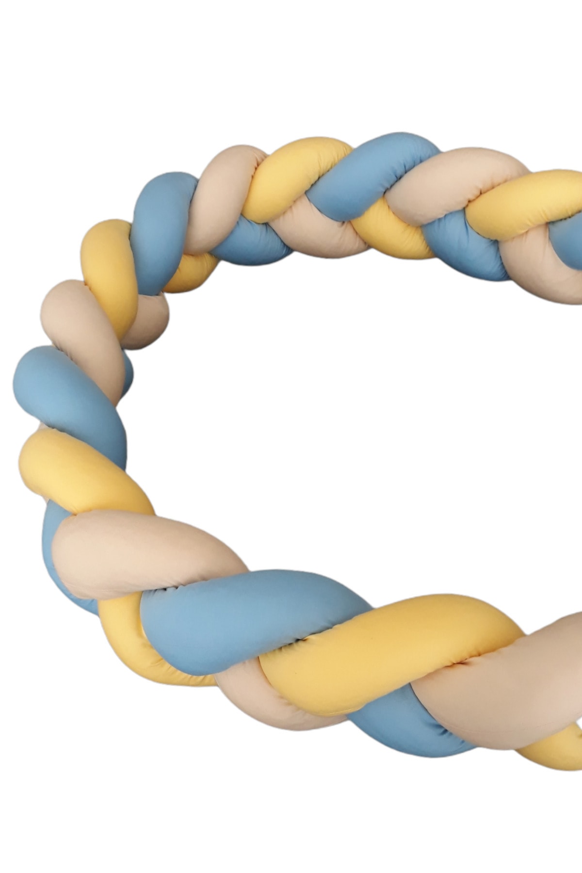 HUZURLUBEBEKLER Beşik Koruyucu Huzurlu Bebekler Örgü Korumalık 580 cm