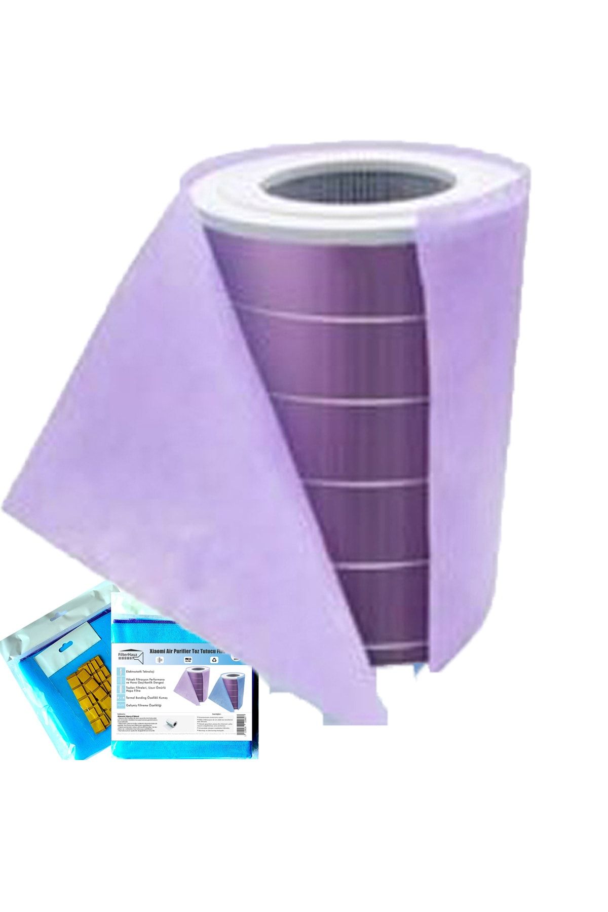 FilterHauz I Xiaomi Air Purifier Için Toz Tutucu Filtre 8 Adet