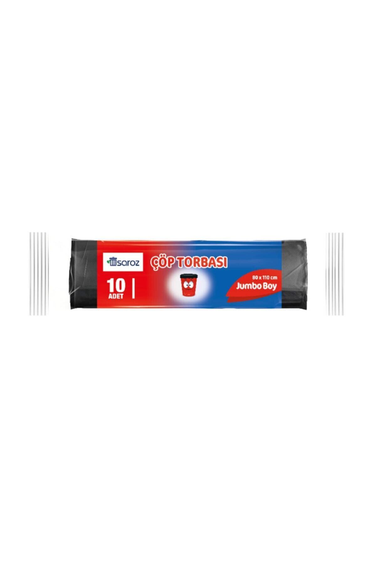Mintax Saroz Çöp Torbası Jumbo 10 Lu 80*110 Cm Adet