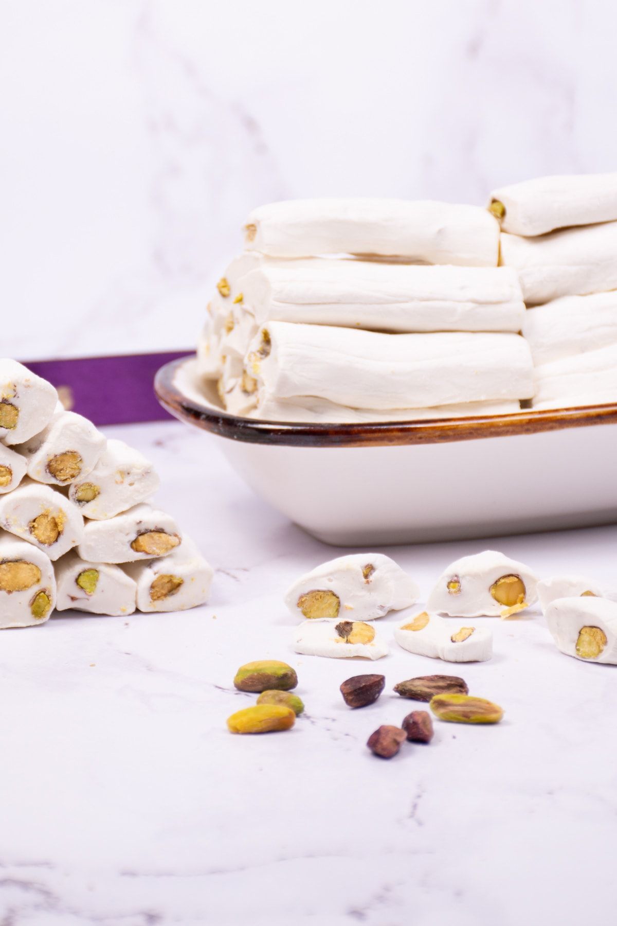 Kurtuluş Kuruyemiş Antep Fıstıklı Sütlü Fitil Lokumu 500gr.