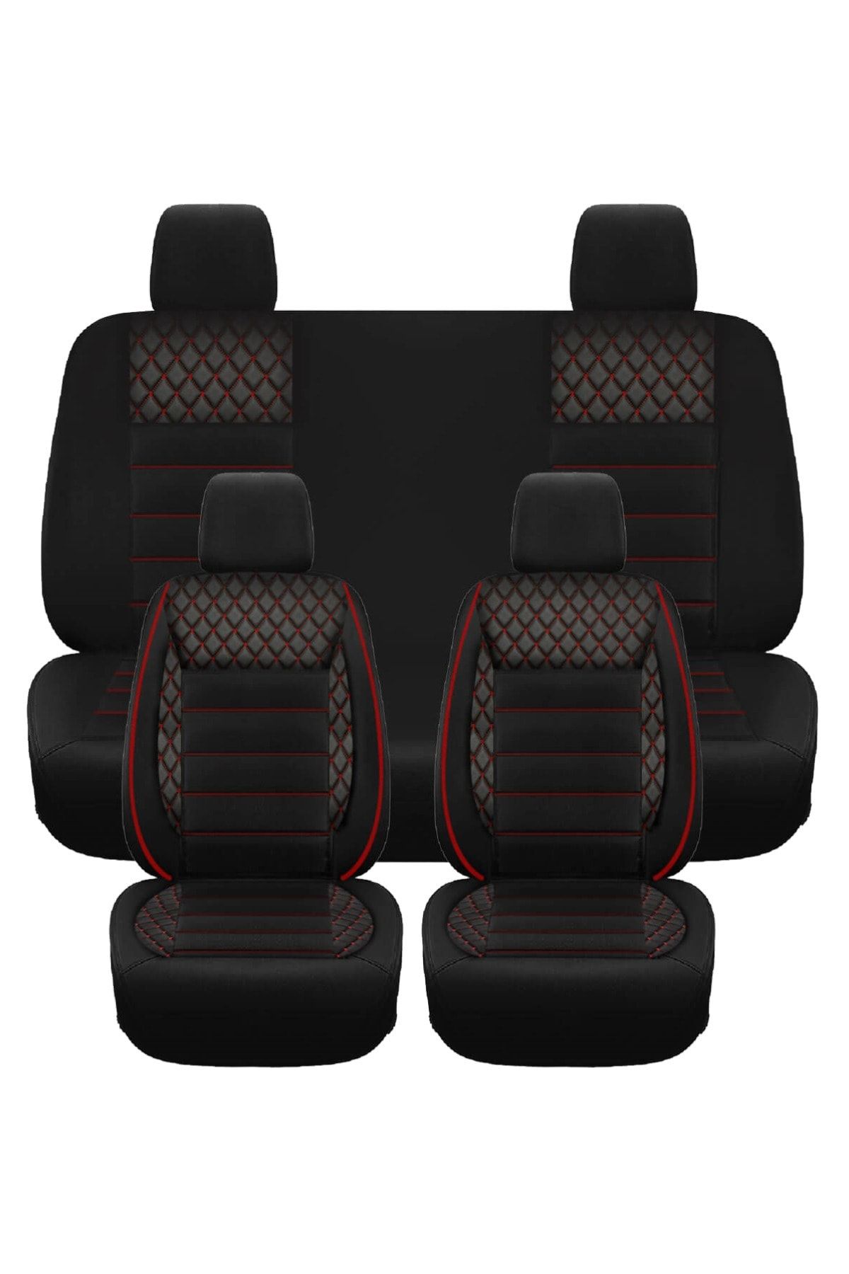 Max Store Volkswagen Golf 4 Deri Detaylı Kapitone Uyumlu Ön Arka Full Set Oto Koltuk Kılıfı