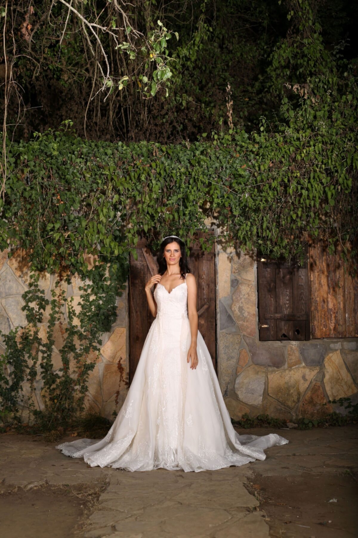 ROYAL GELİNLİK Kadın Beyaz Uzun Gelinlik