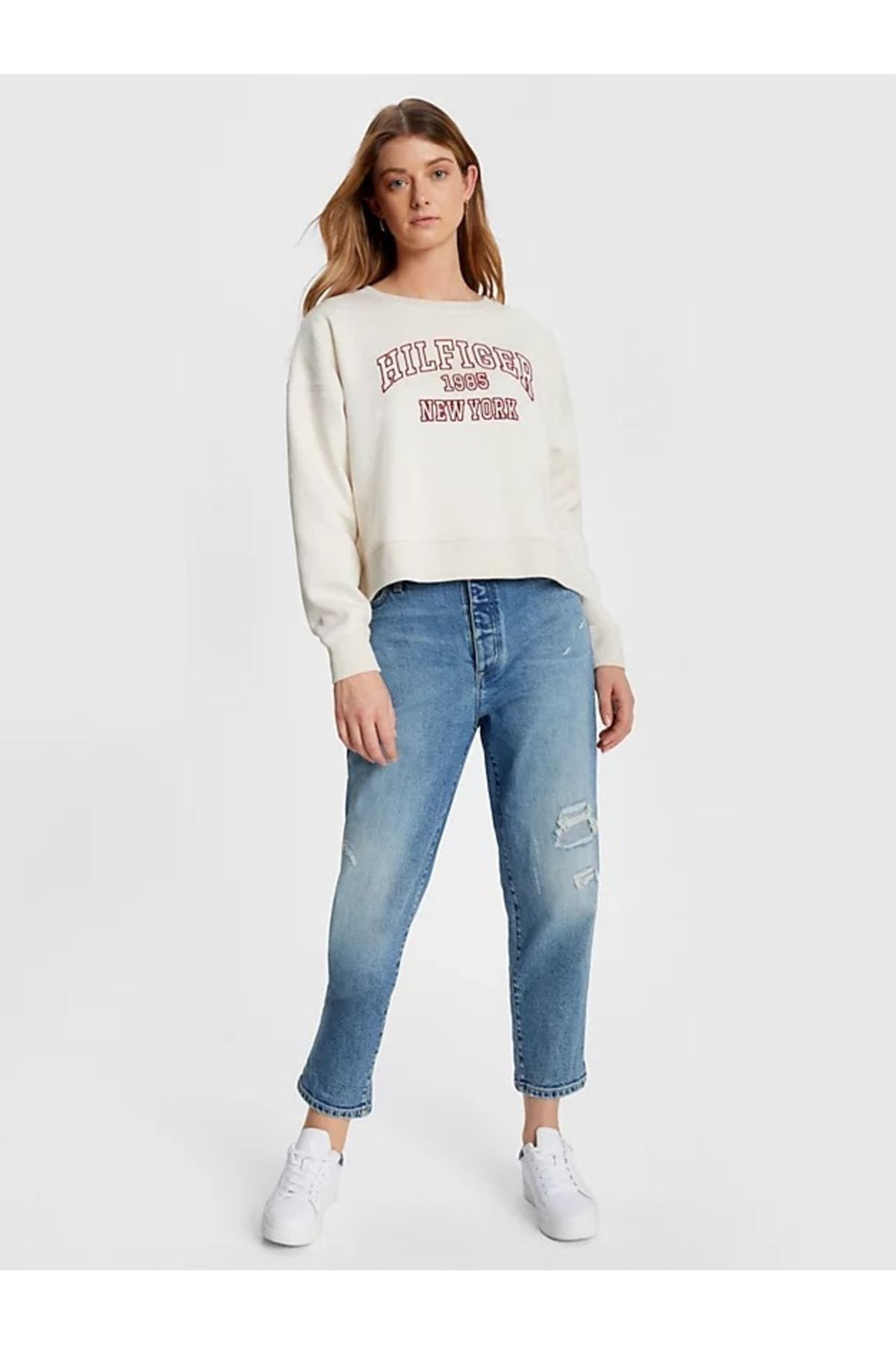 Tommy Hilfiger Trui Rlx Varsity Open Nk Trendyol