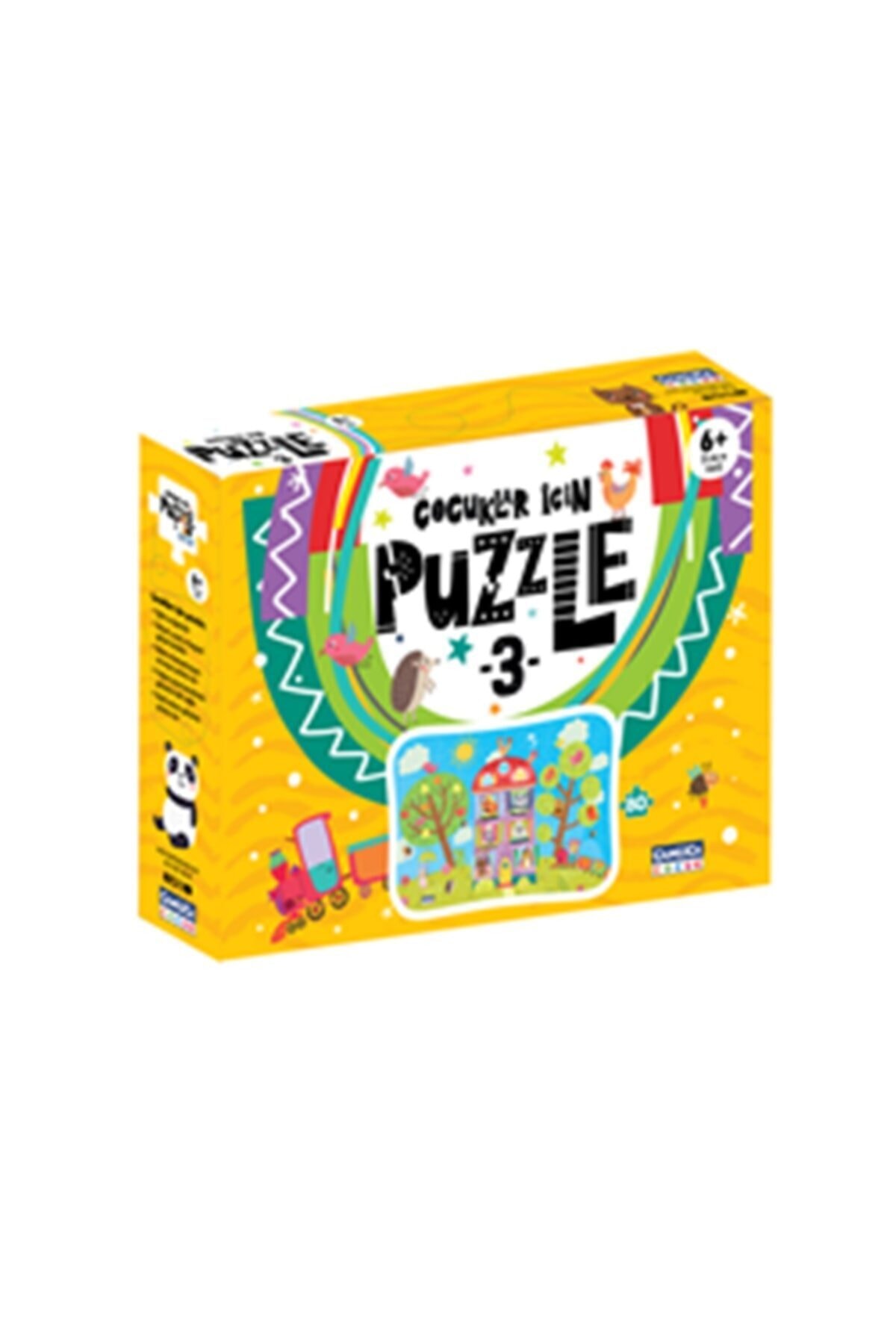 Çamlıca Çocuk Yayınları Çocuklar Için Puzzle - 3 (kutulu)