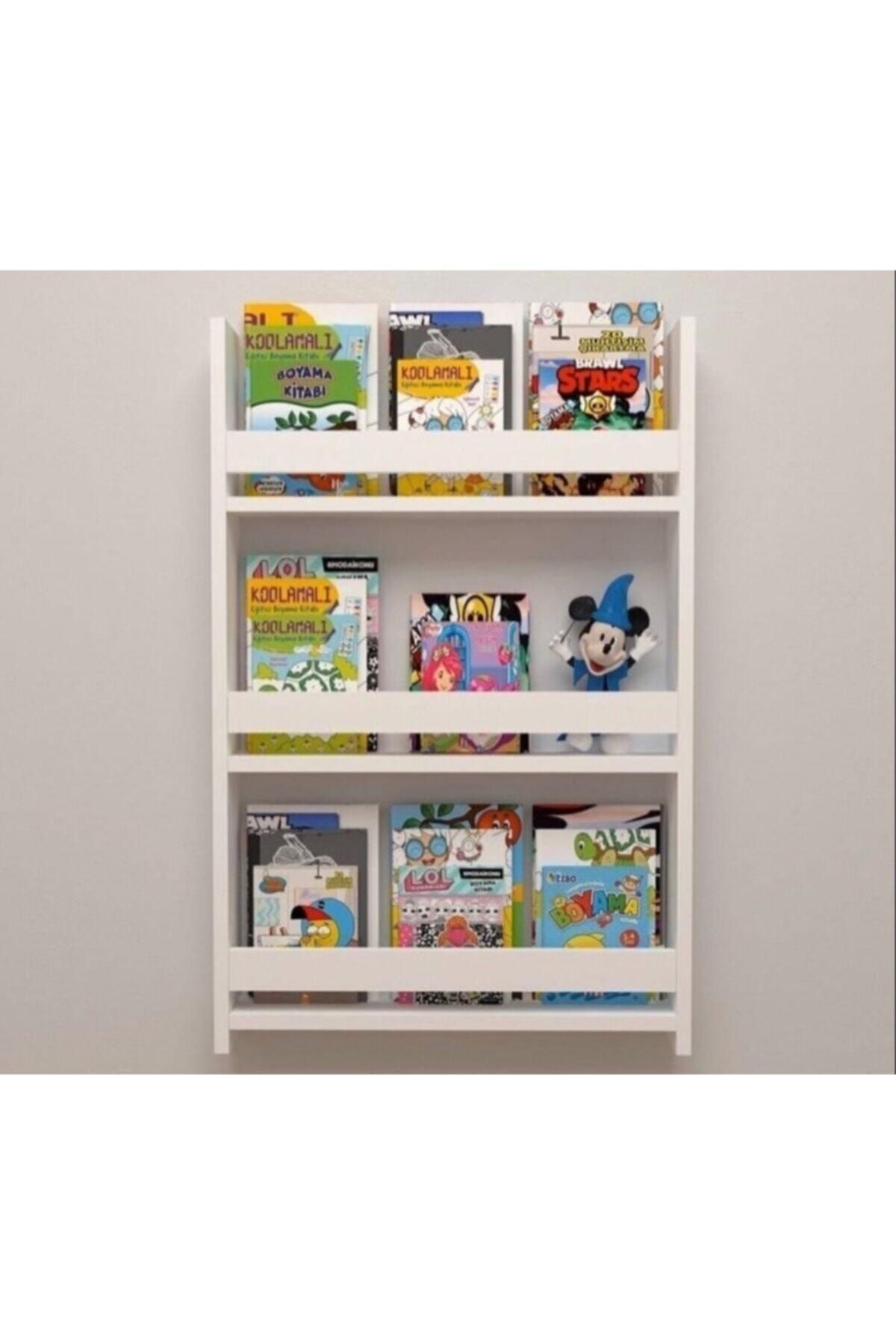 Vip Home Viphome Montessori Kitaplık 3 Raflı Vhz-018