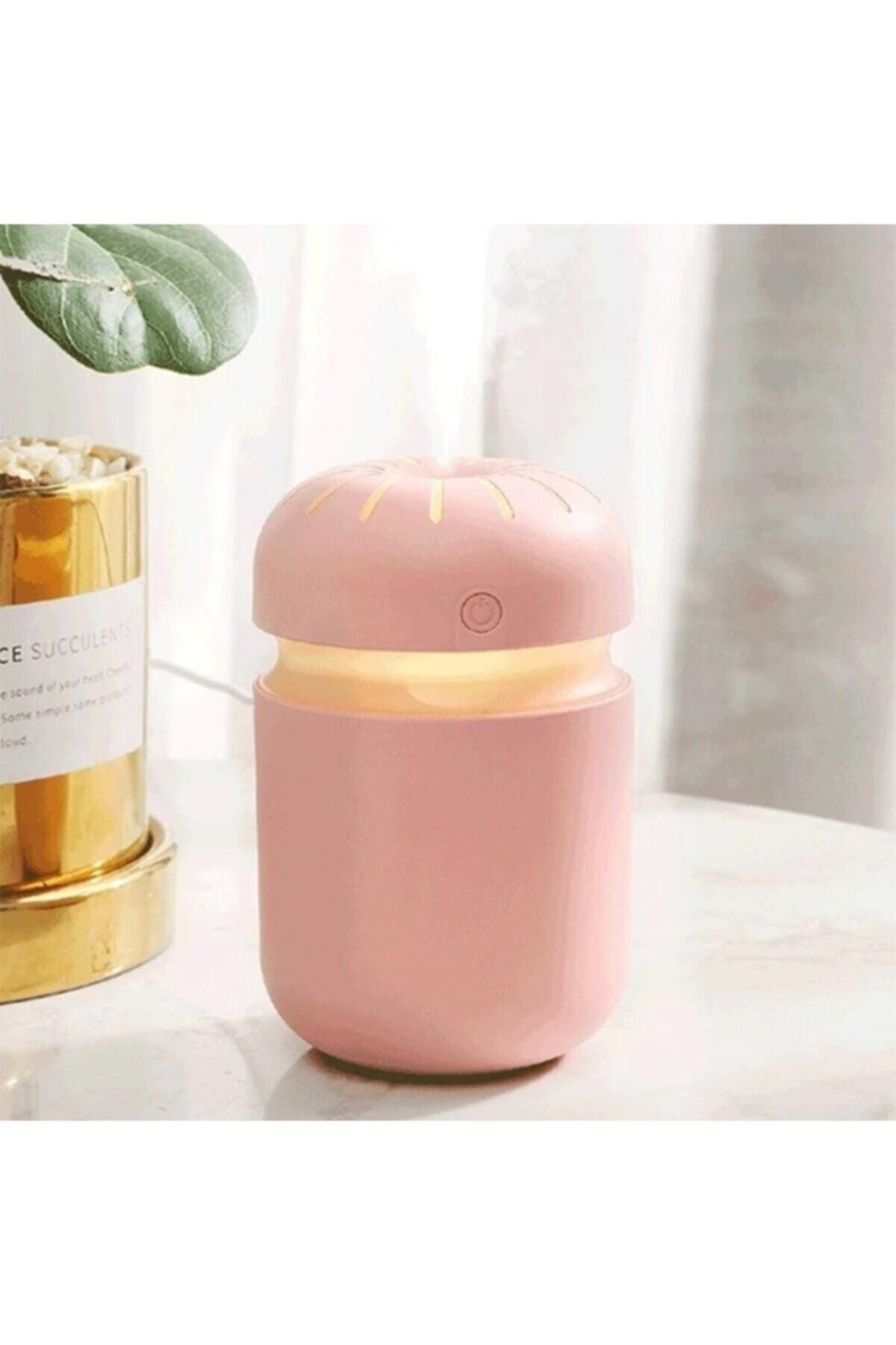 EBRTECH Mini Humidifier Araç-ev Hava Nemlendirme Cihazı Led Işıklı 300 Ml