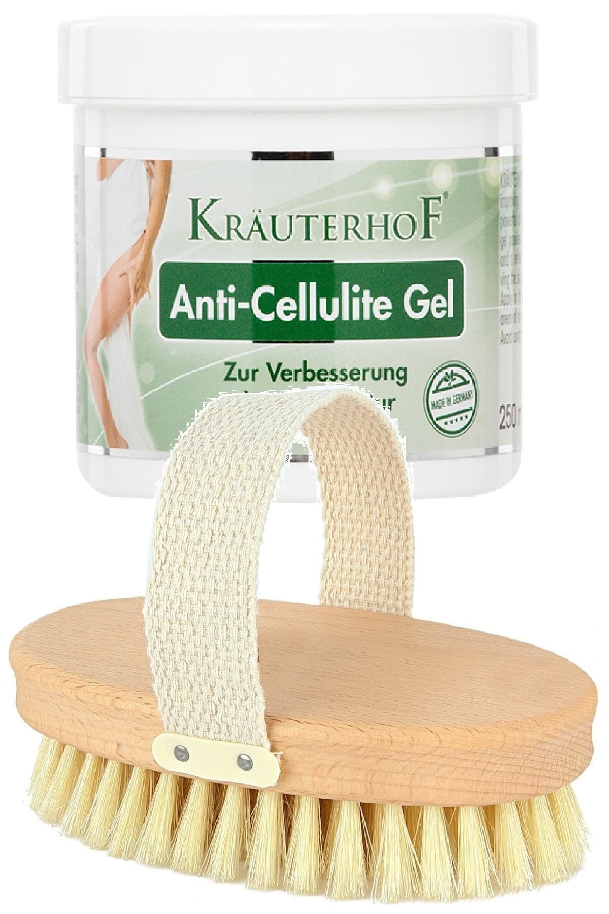 Catwalk Cosmetic Alman Selülit Karşıtı Jel 250 Ml + %100 Doğal Masaj Fırçası