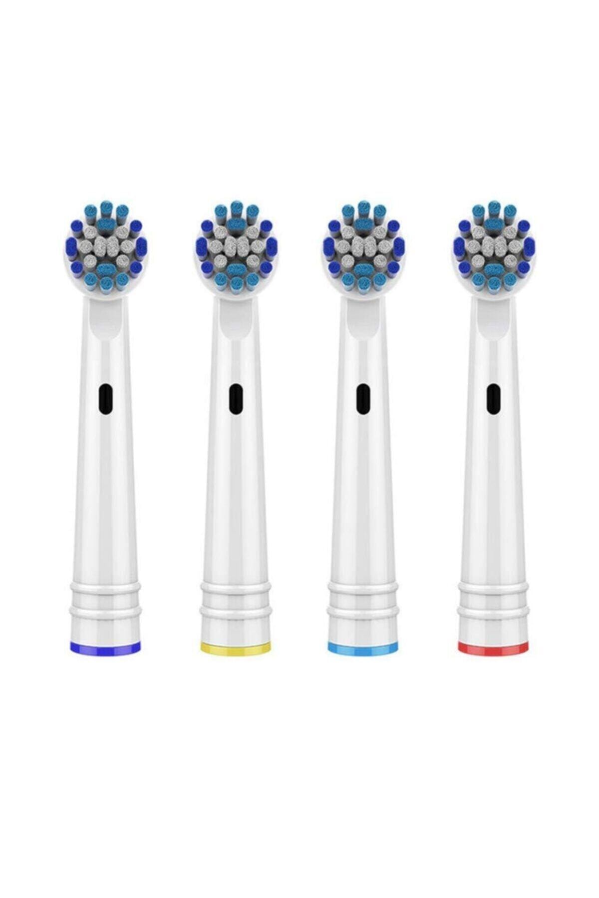 SoftBristles Oral B Elektrikli Diş Fırçası Yedek Başlıkları Diş Fırçası Hassas Dişler Için Yumuşak Başlık