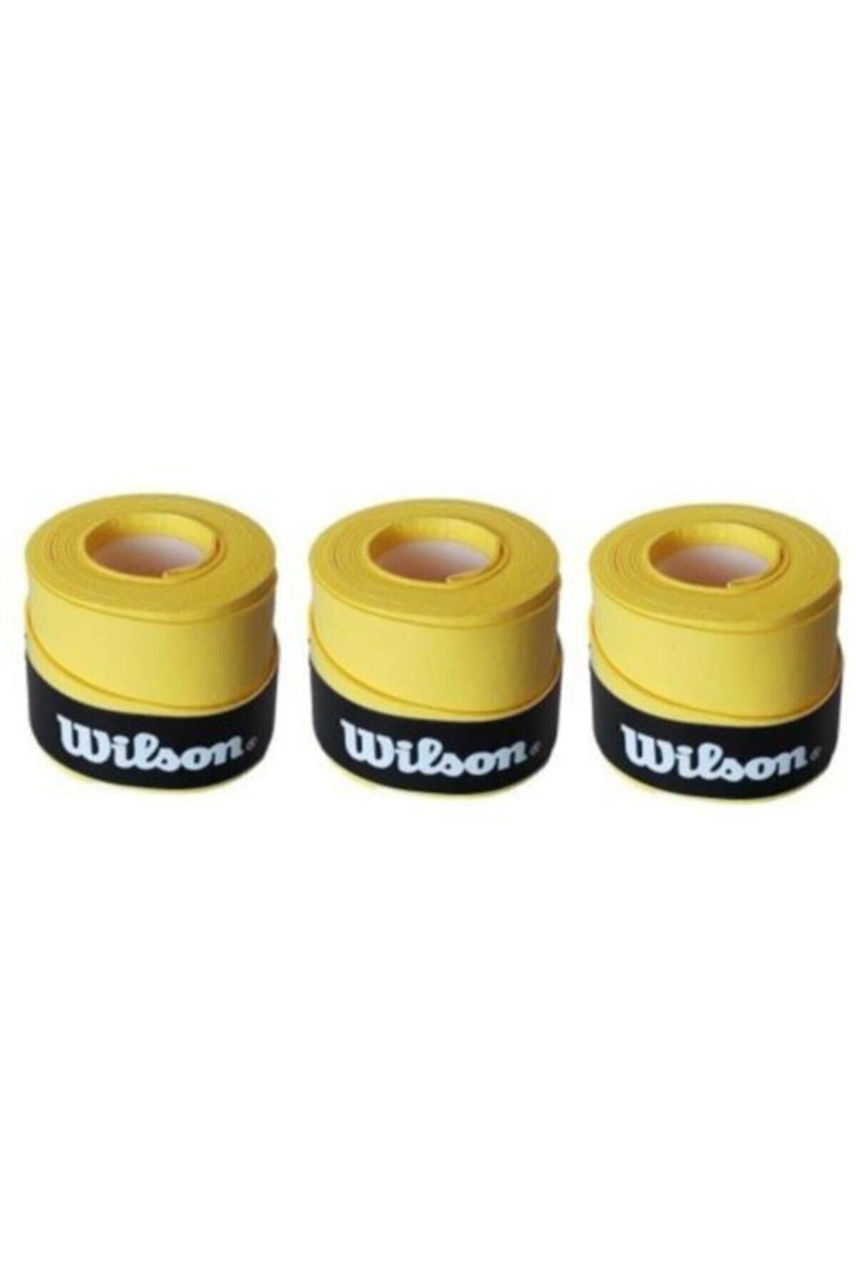Wilson 3 Adet Comfort Bowl O'grips Tekli Sarı Grip Kgm-sarı3
