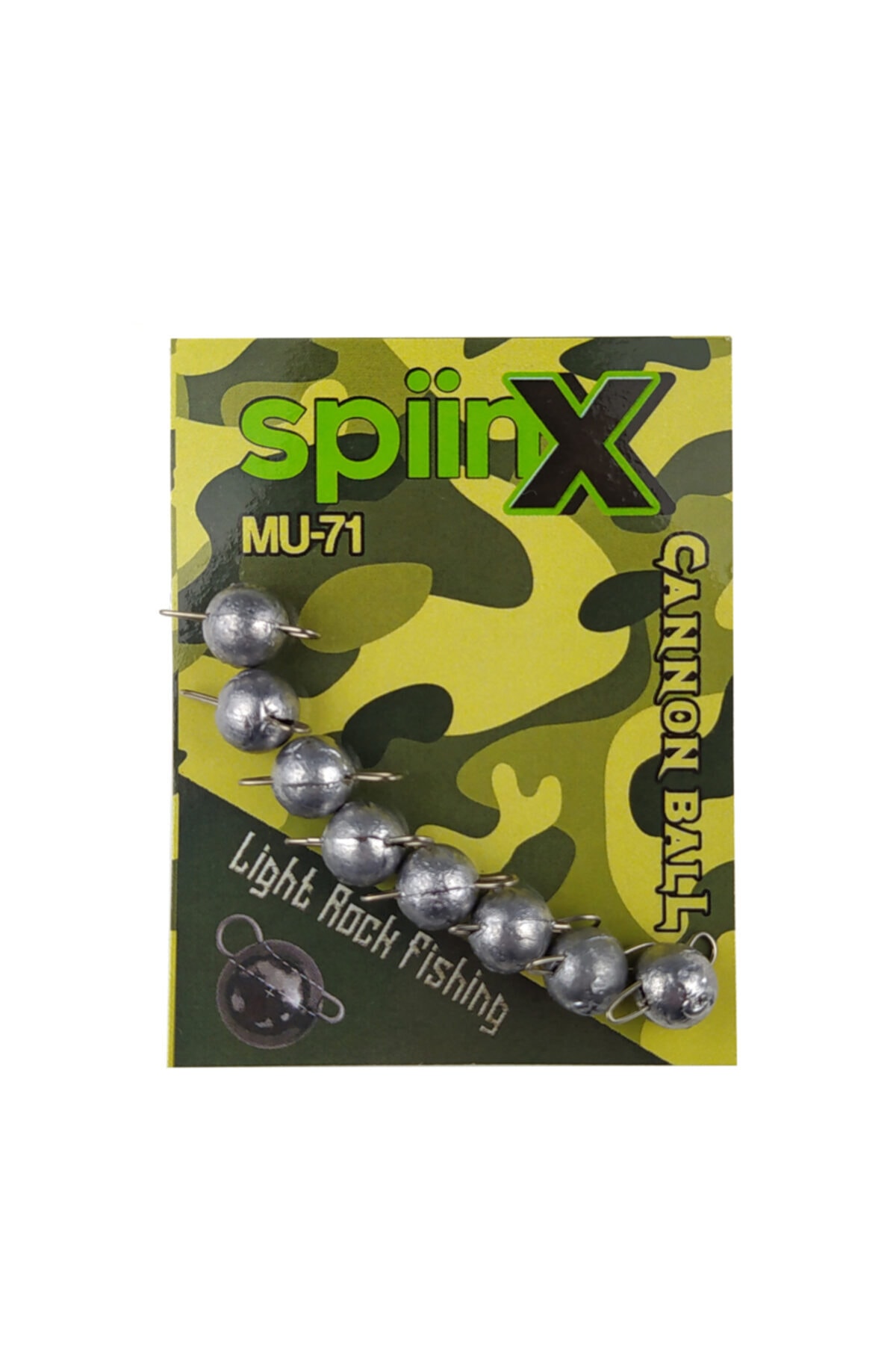 SpiinX Cannon Ball Jig Head Kurşunu 3.5g