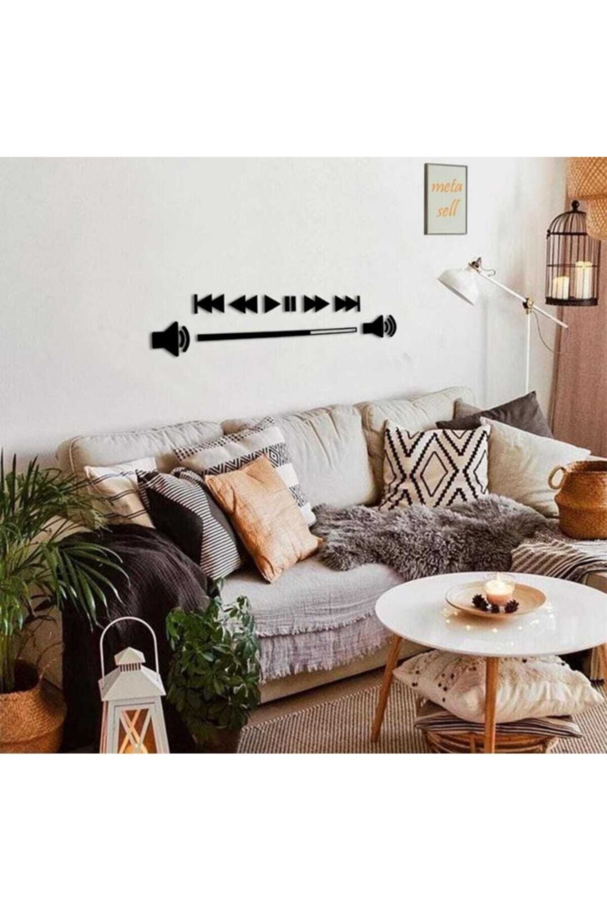 dekorist Müzik Duvar Dekor Ürünü