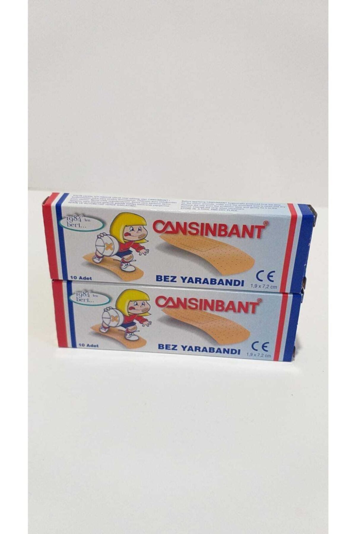 CANSIN BANT Cansınbant Bez Yarabandı 10'lu 2 Kutu
