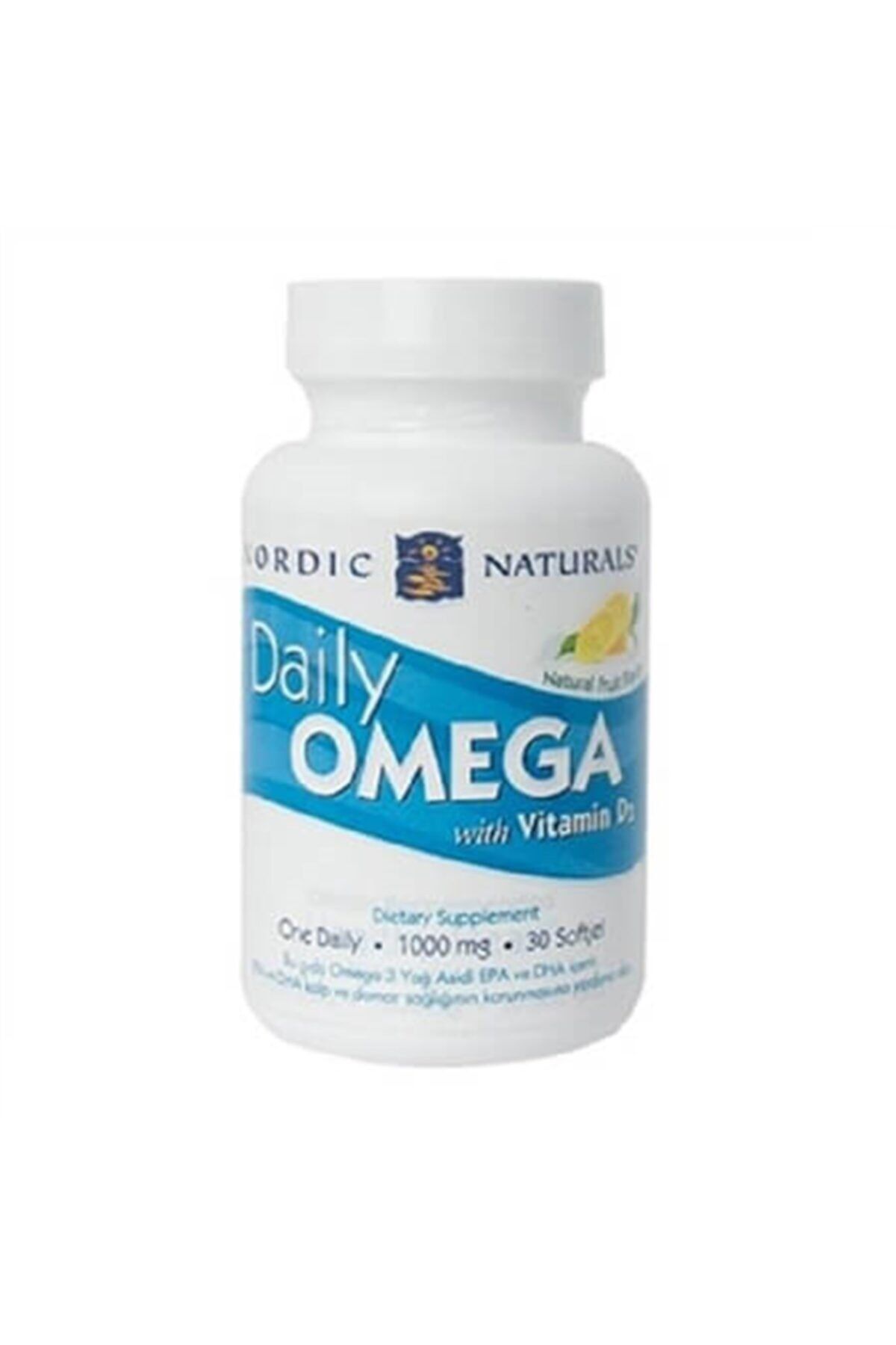 Nord Ic Naturals Daily Omega 1000mg & Vıt D3 30 Soft Jel