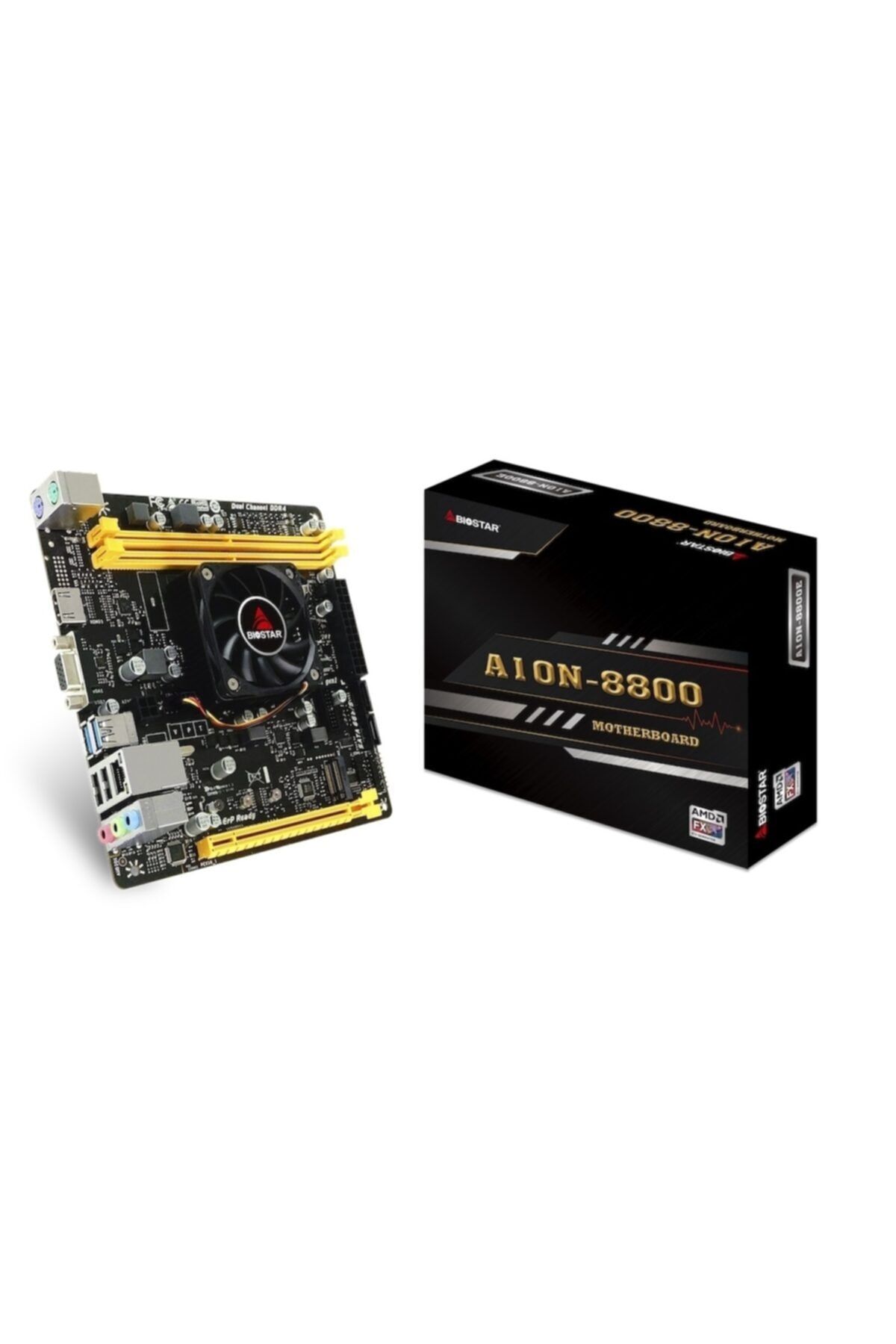 Biostar A10n-8800e Fx-8800p R7 Graphics M.2 Ddr4 Cpu Anakart Fan