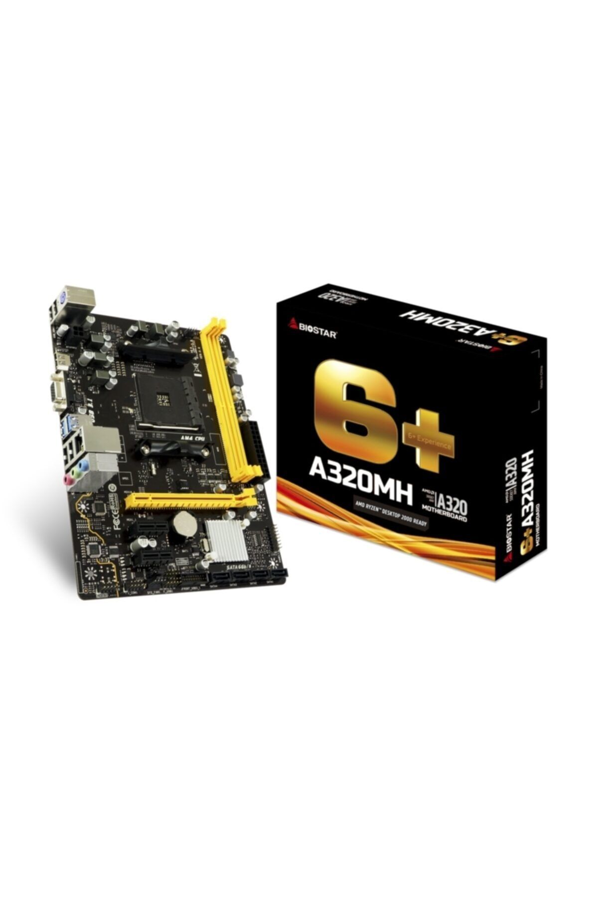 Biostar A320mh Amd A320 Ddr4 Soket Am4 Matx Anakart