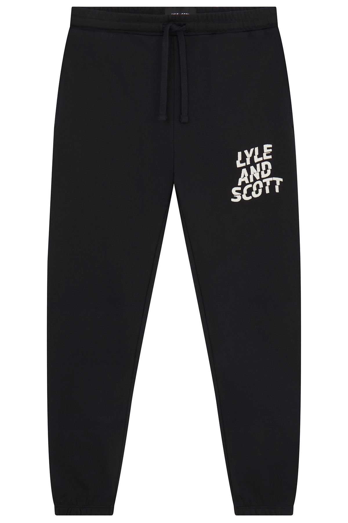 Lyle Scott Sweatpants Black Slim Trendyol