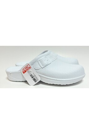 Beyaz Unisex Ekstra Hafif Suya Dayanıklı Lavabo Banyo Mutfak Balkon Teras Bahçe Islak Zemin Terliği Image 7