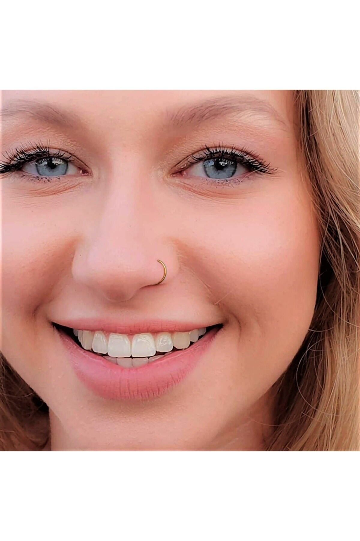 Classy discount nose piercing