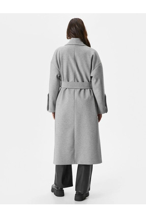 4wak00168ew Kadın Kaban Gri Image 2