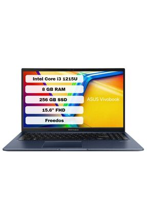 Vivobook 15 X1502ZA-EJ1645 Intel Core i3 1215U 8GB 256GB SSD Freedos 15.6