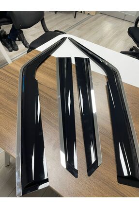 Fiat Albea Kromlu Cam Rüzgarlığı 4lü wd103k Image 2