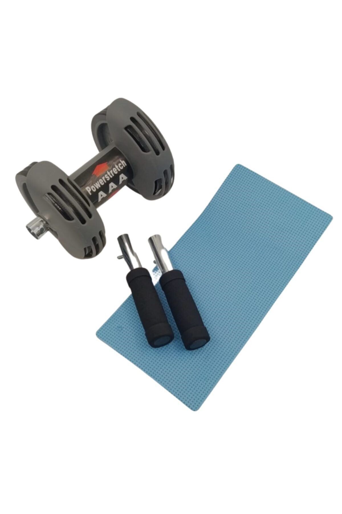RiverWorld Karın Kası Çalıştırıcı Fitness Egzersiz Spor Aleti Power Stretch Roller