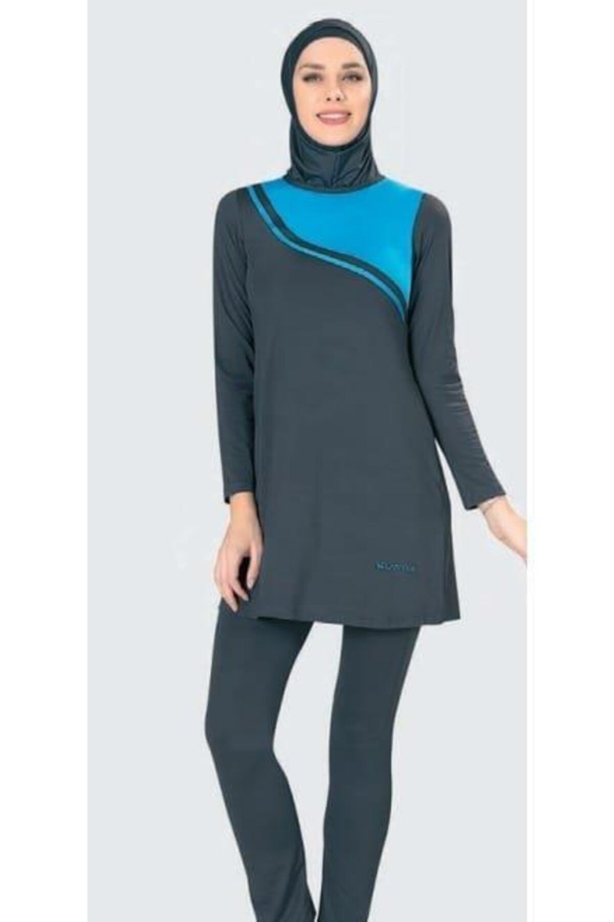 LADYTES Desenli Tesettür Mayo 2485