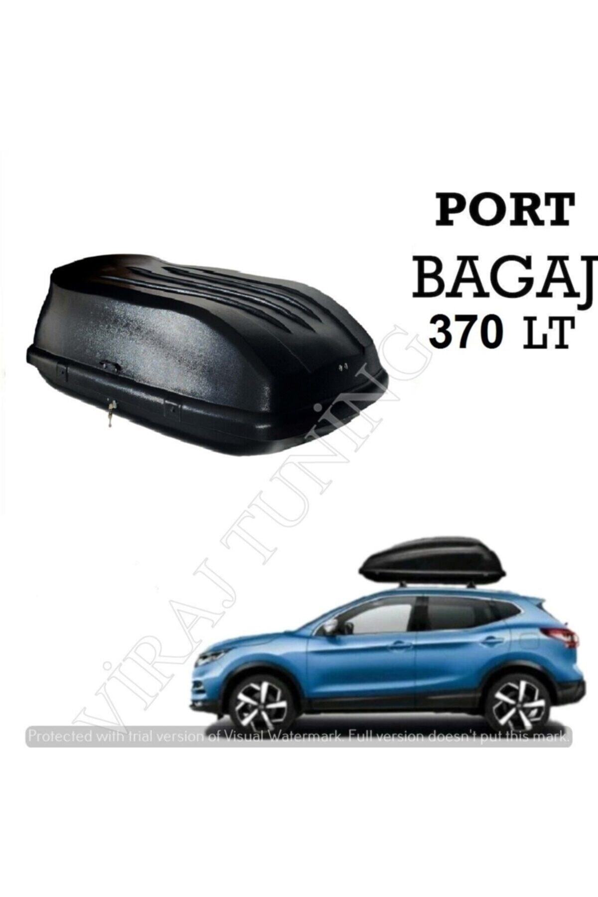 Turtle Skoda Karoq 2017 Sonrası Araç Üstü Port Bagaj 370 Litre Port Bagaj