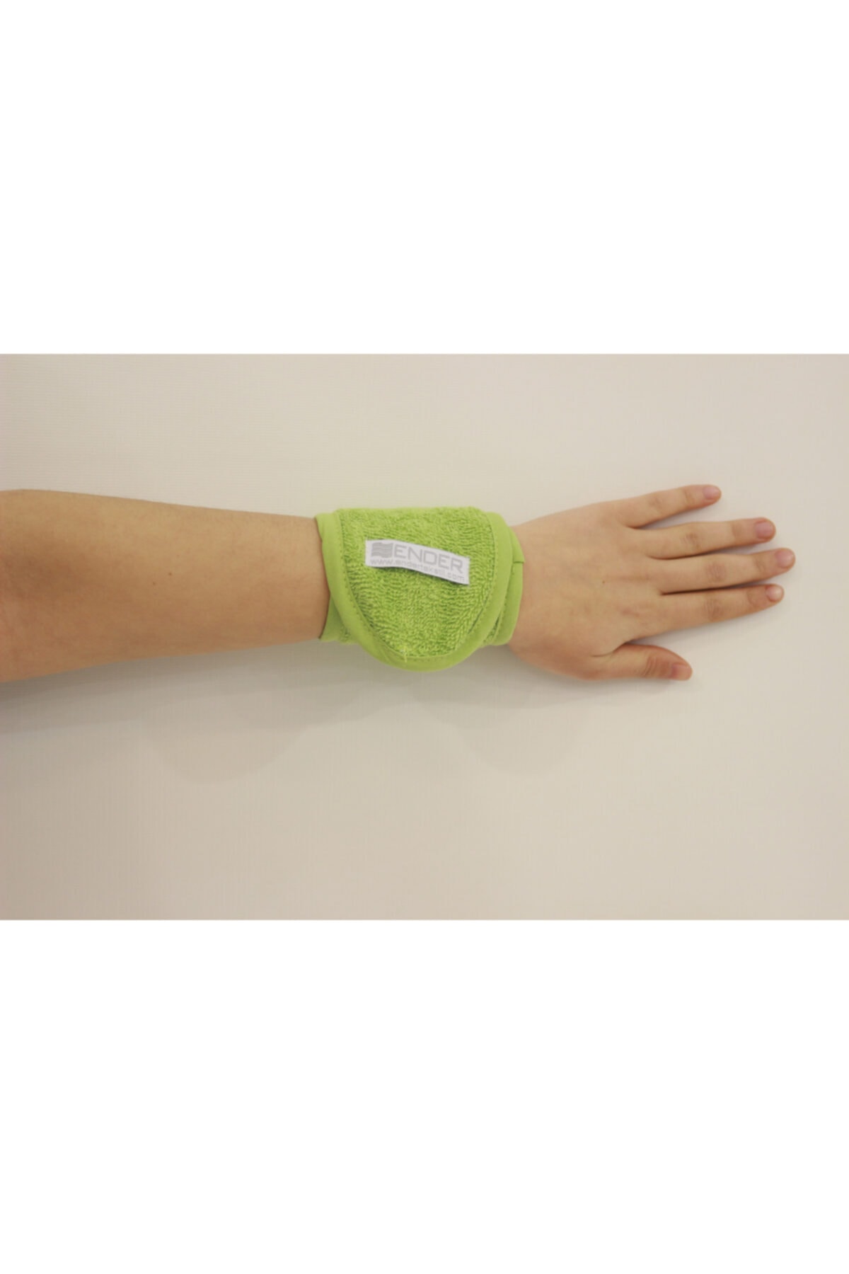 Ender Home Bukle Havlu Bilek Bandı Sporcu Bilekliği Kol Bandı Ter Bandı-Yeşil-
