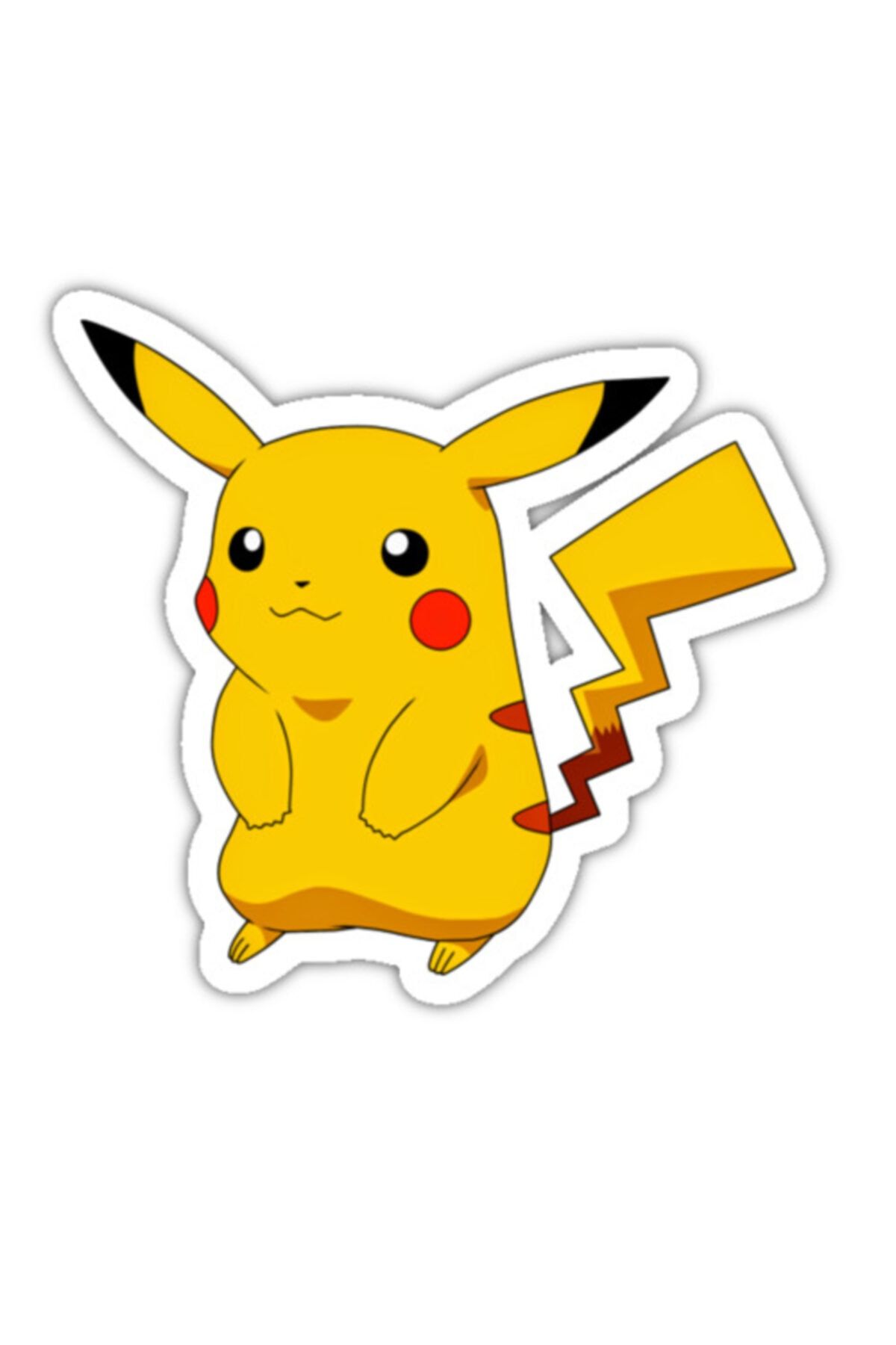 Stickker Pokémon - Pikachu Sticker (3 Adet)
