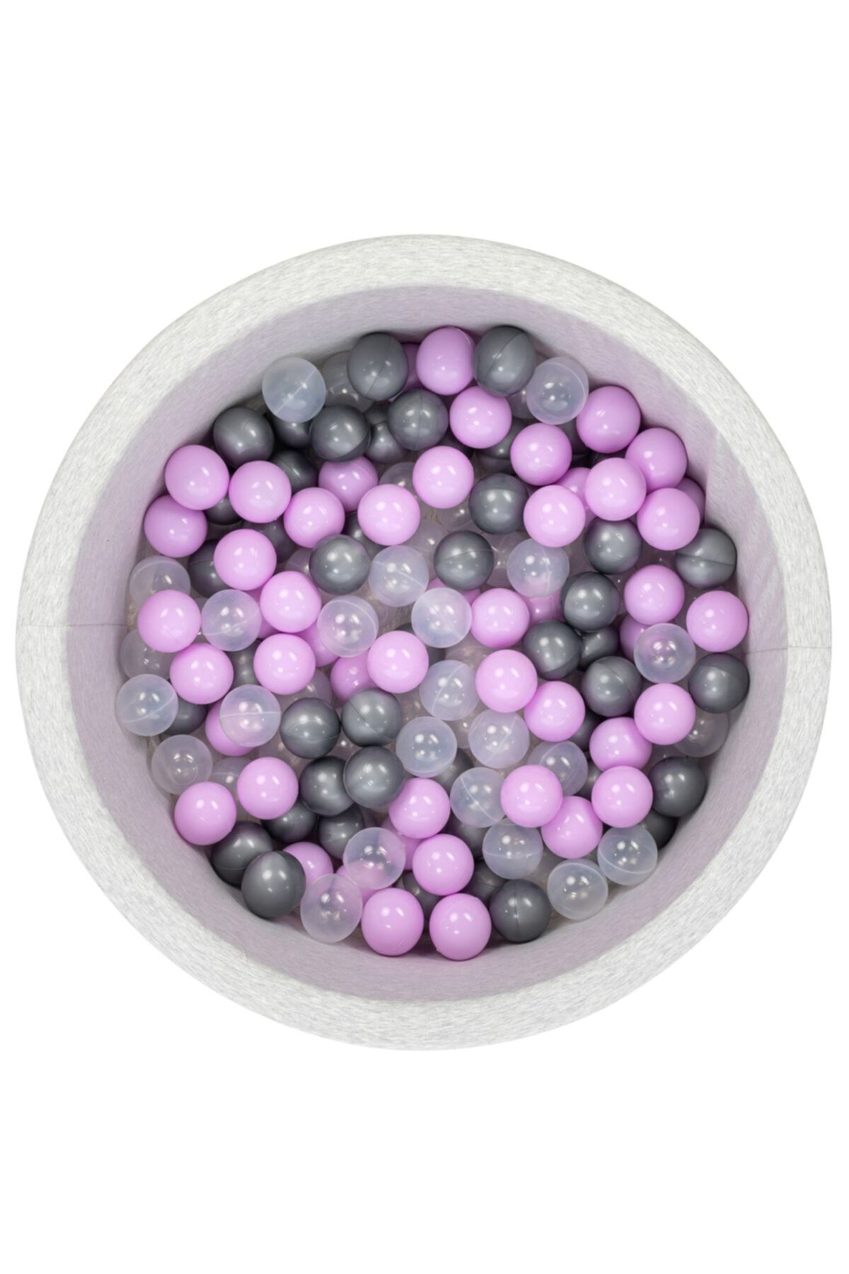 Wellgro Bubble Pops Sünger Top Havuzu / Gri, Lila, Şeffaf Toplu