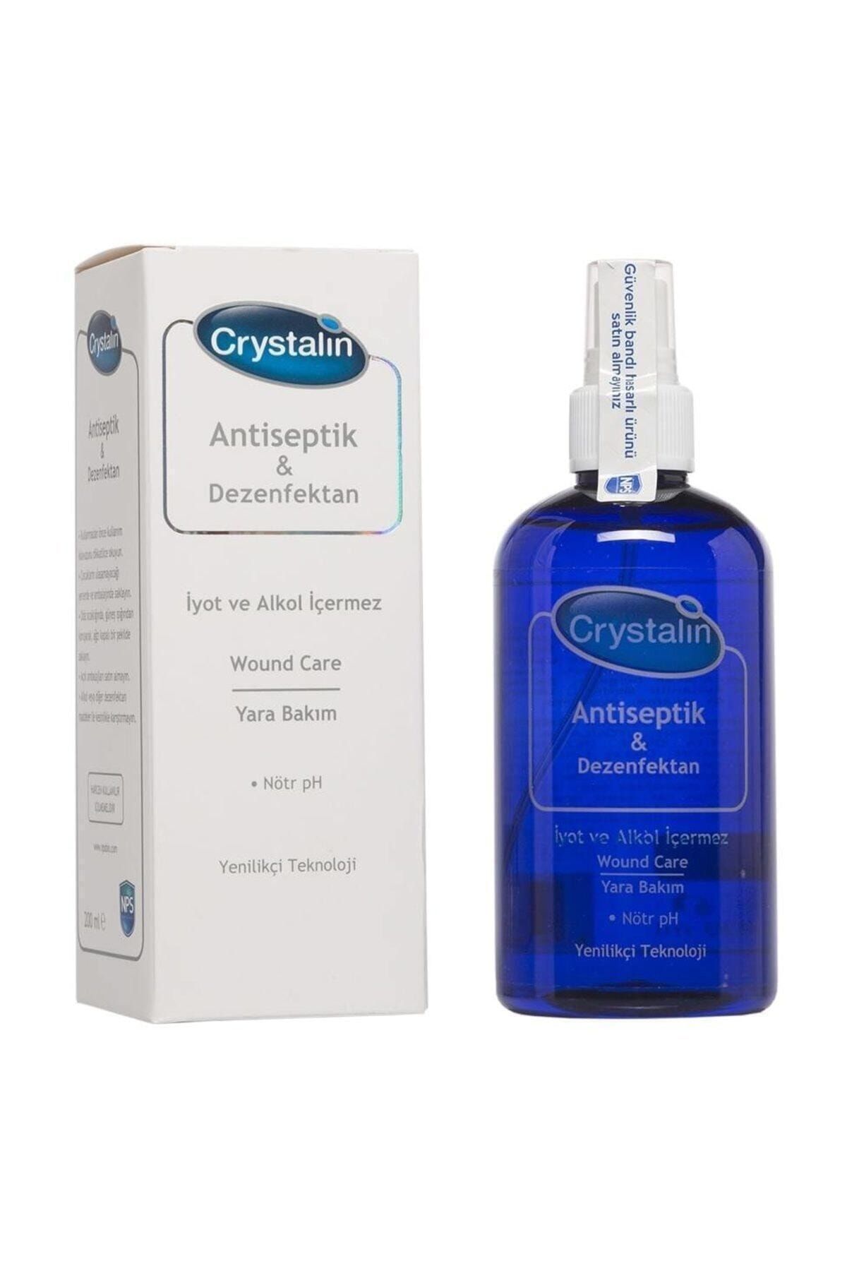 crystalin 200 ml antiseptik dezenfektan sprey fiyati yorumlari trendyol