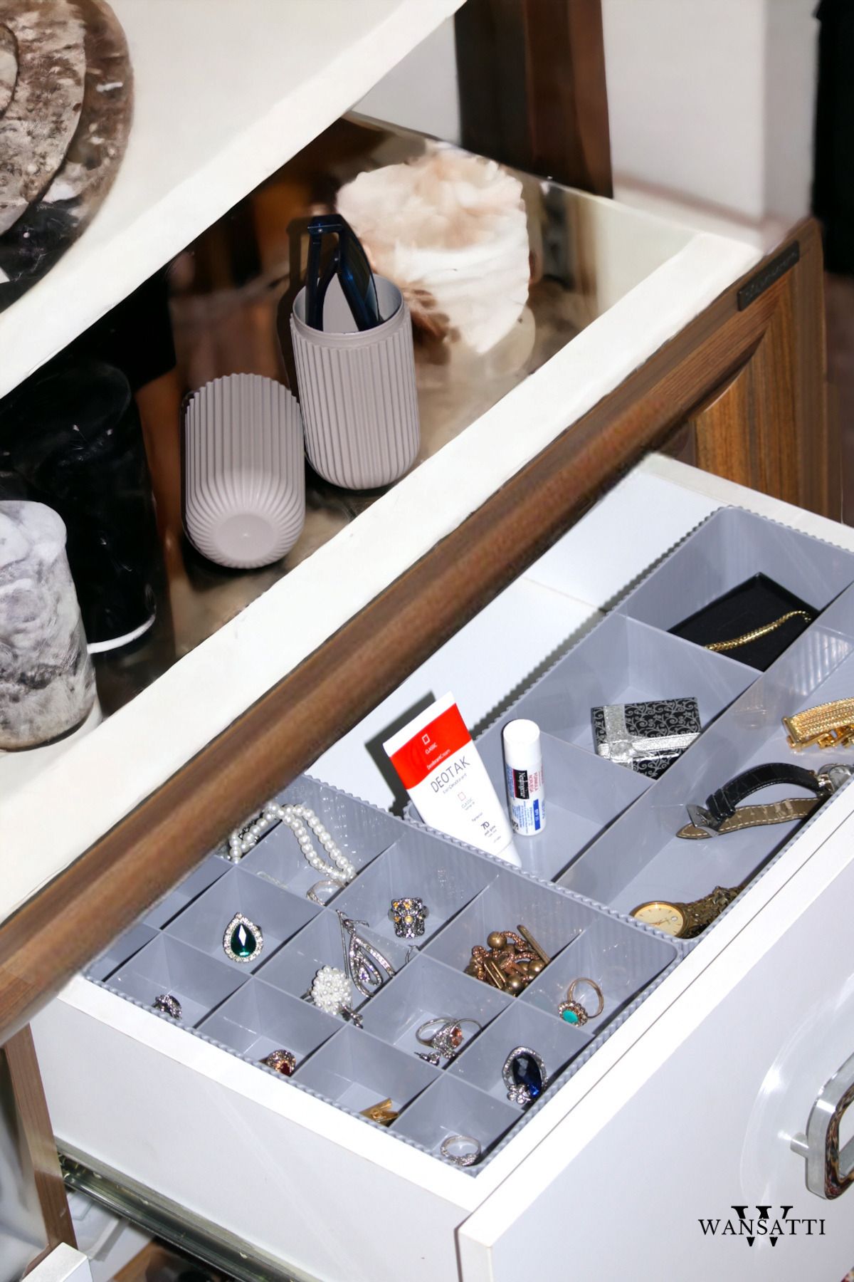 Watch drawer store organizer