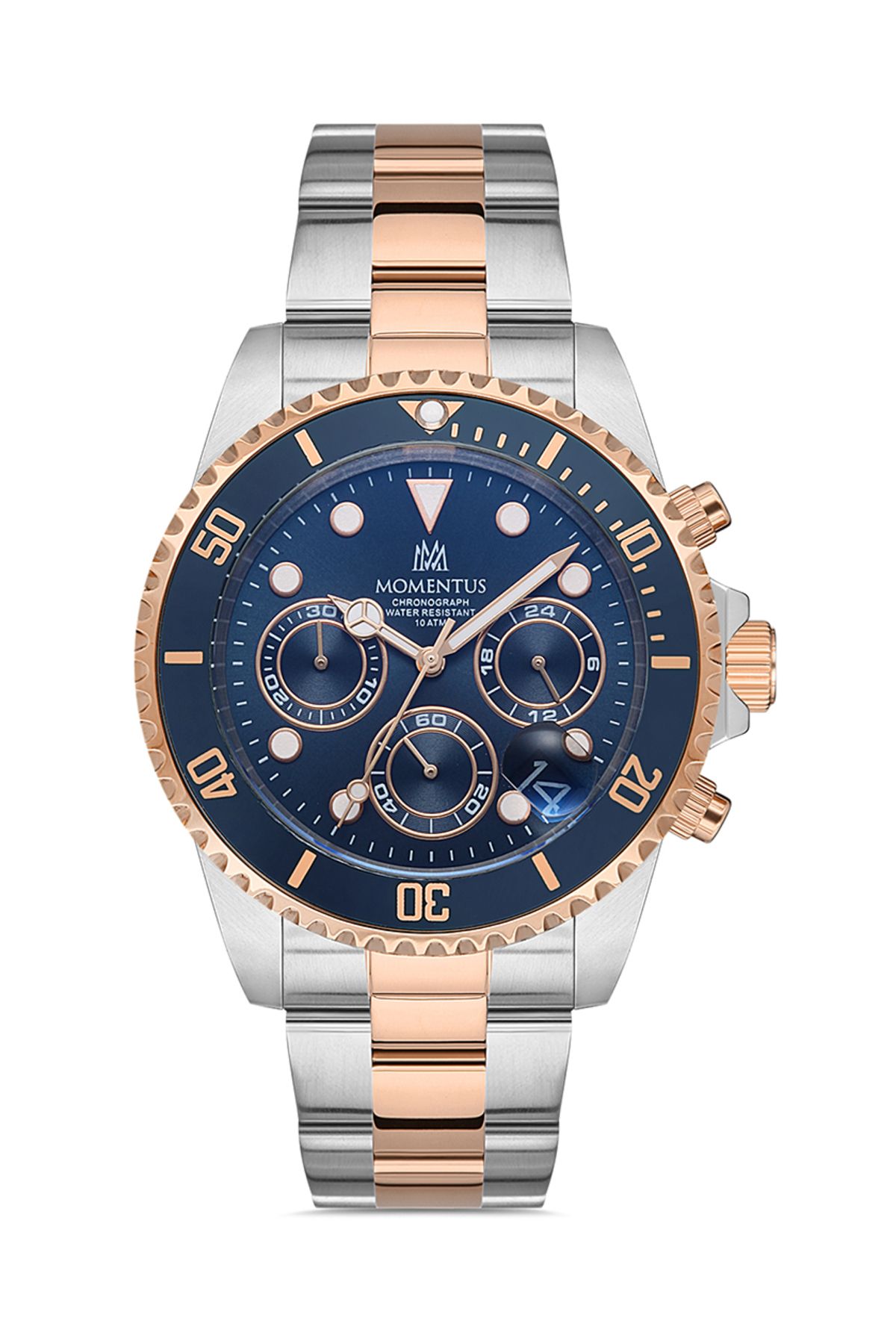 Momentus Watch Multicolor Metallic Trendyol