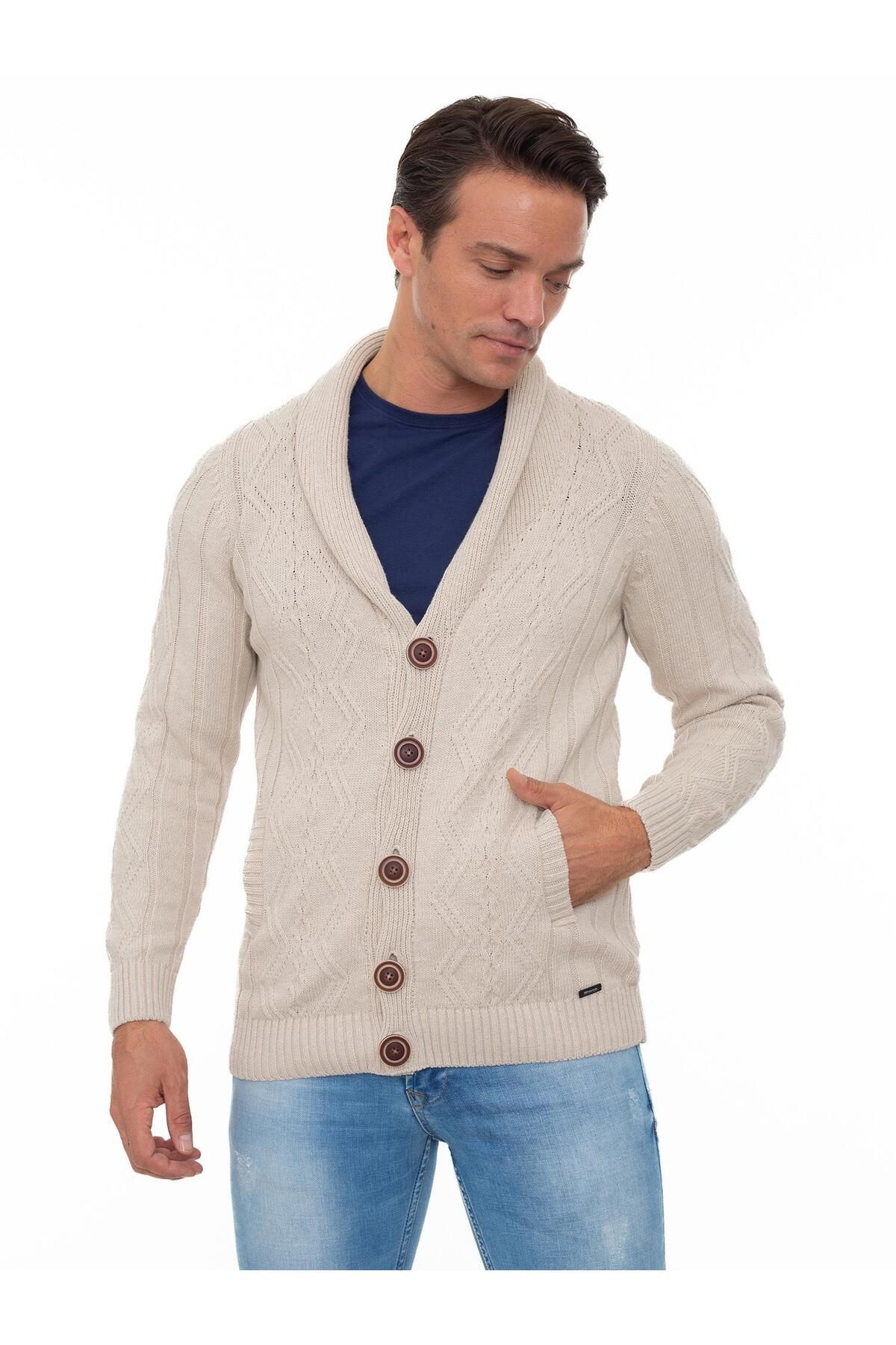 Mens soft clearance cardigan sweater