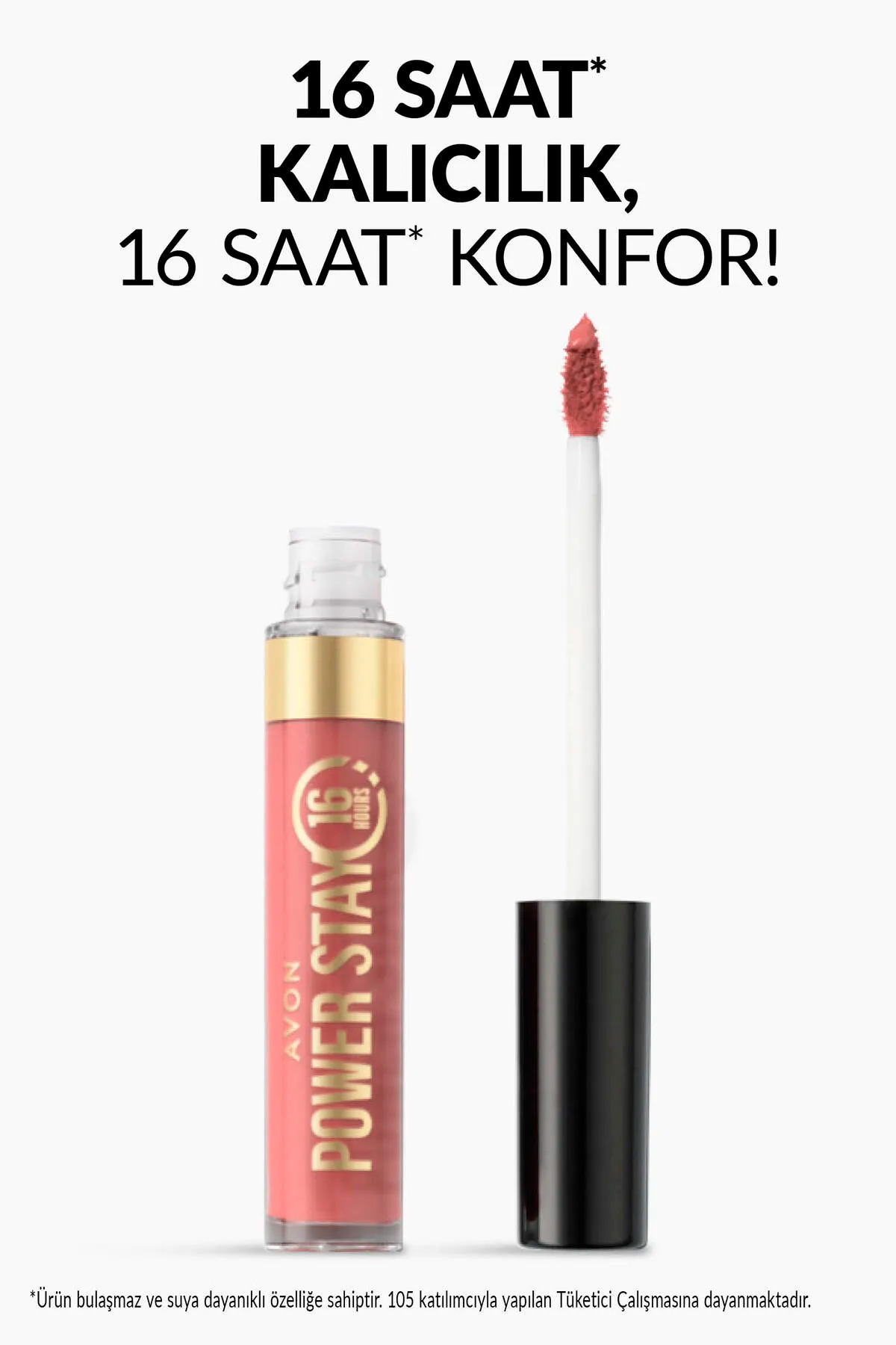 رژ لب مات مایع پاور استی - بسته 2 تایی کافه Can't Quit + هدیه آینه جیبی Lovider