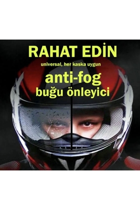 MOTORSİKLET KASK CAMI ( Vizör ) BUĞU ( Buhar ) ÖNLEYİCİ PİNLOCK Image 3