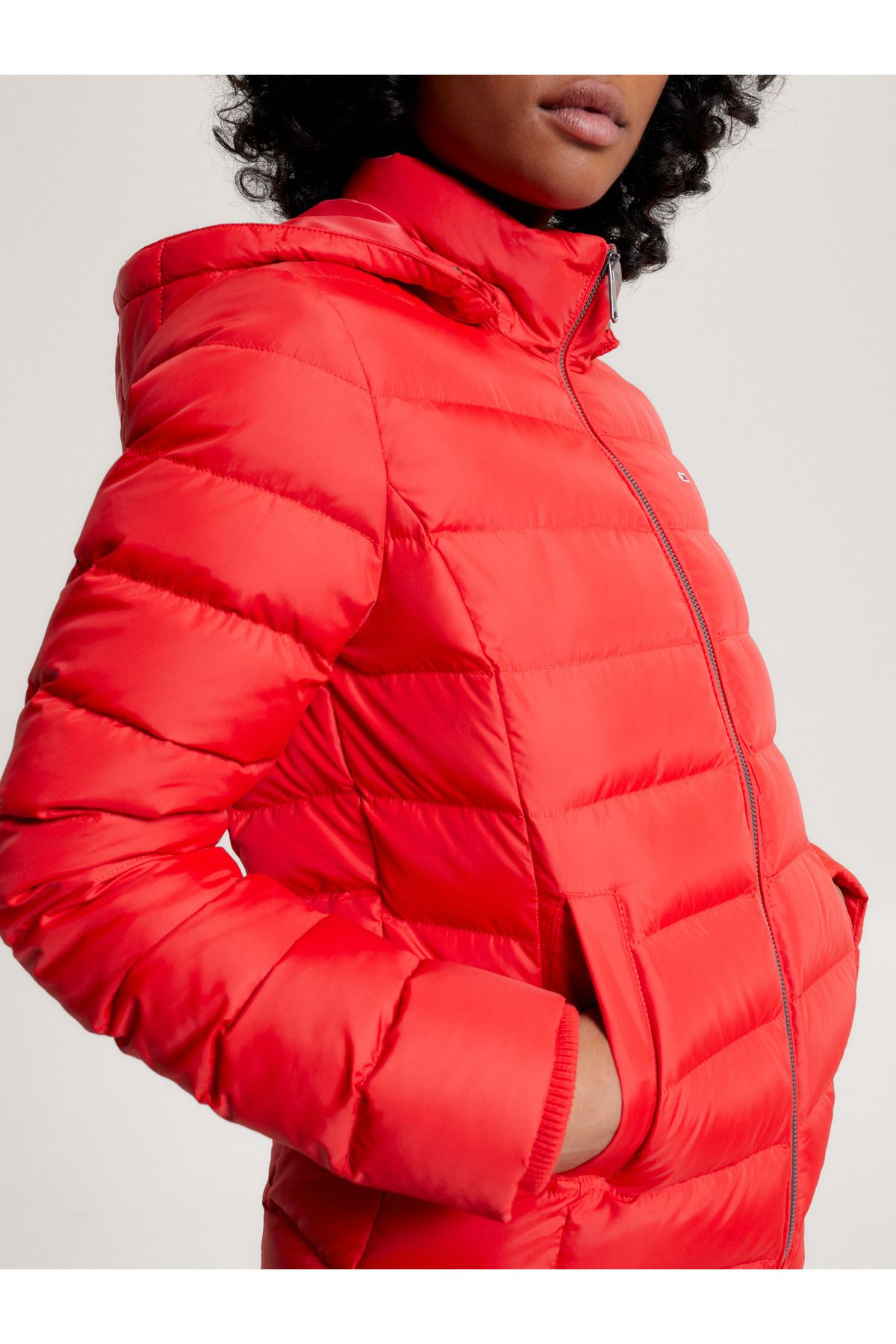 Tommy hilfiger on sale silver coat