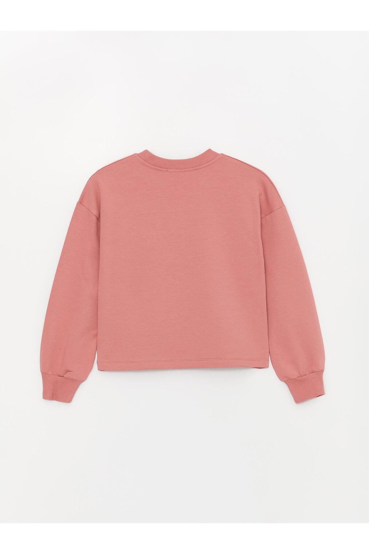 Rose shop embroidered sweatshirt