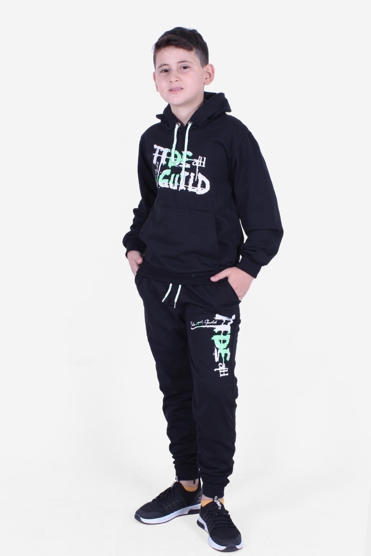 Boys hooded shop tracksuit