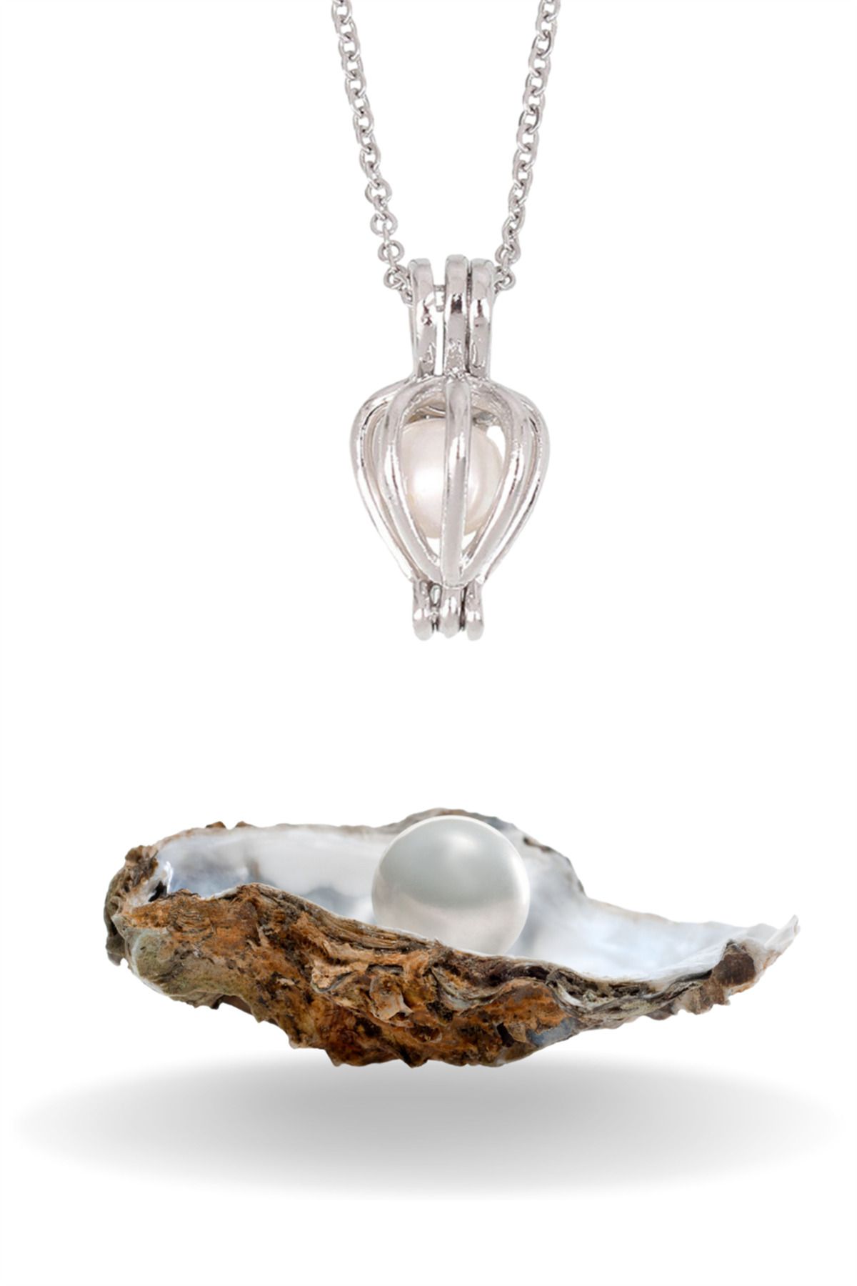 Real oyster pearl necklace store